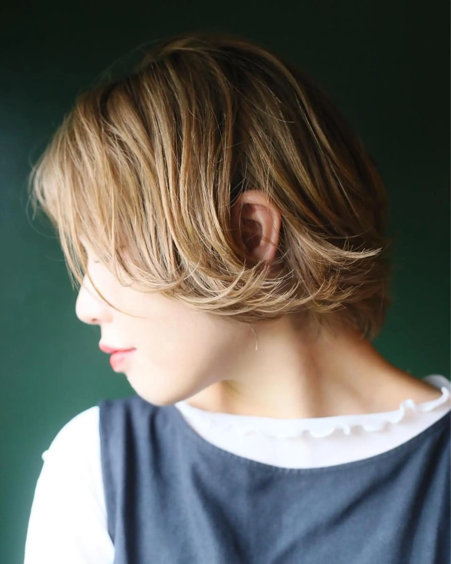 ショート ショートヘア カット ヘアカラー ヘッドスパ 荒川 真悟のヘアスタイル