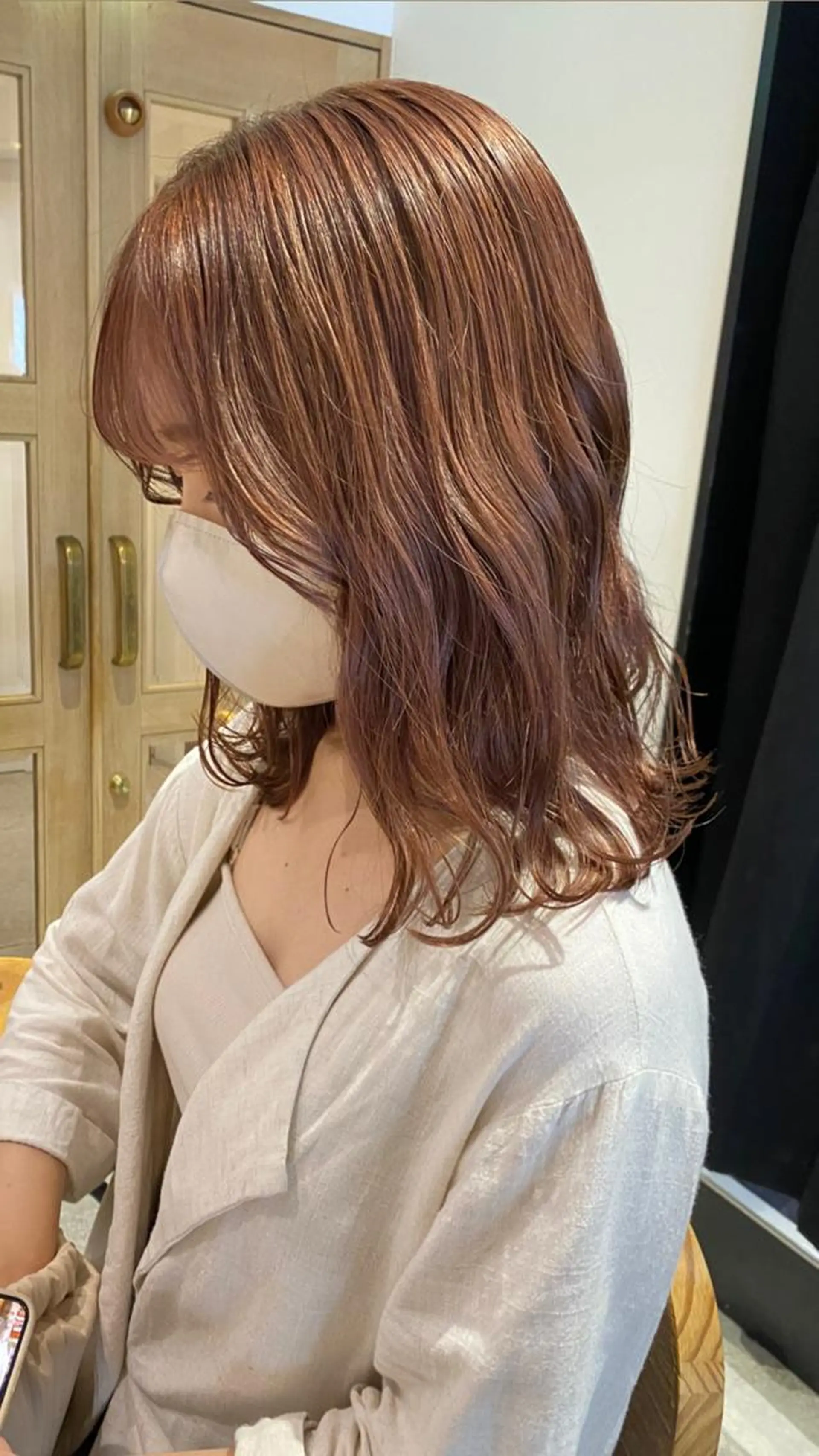 カラー ヘアカラー 🌷柔らかクリーミー 🤍kirari🌷のヘアスタイル