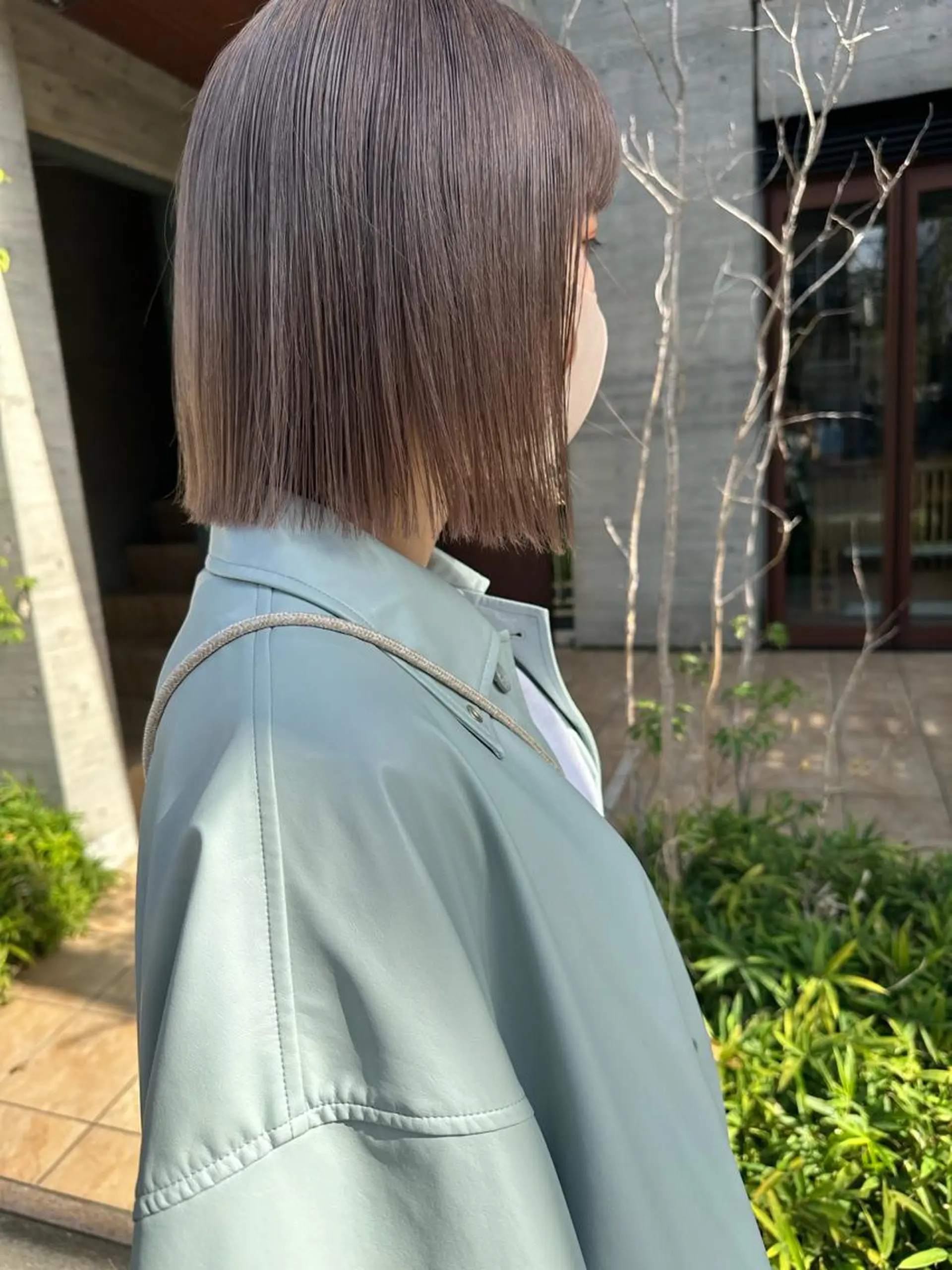 ショート カラー SALTWATER AYARIのヘアスタイル