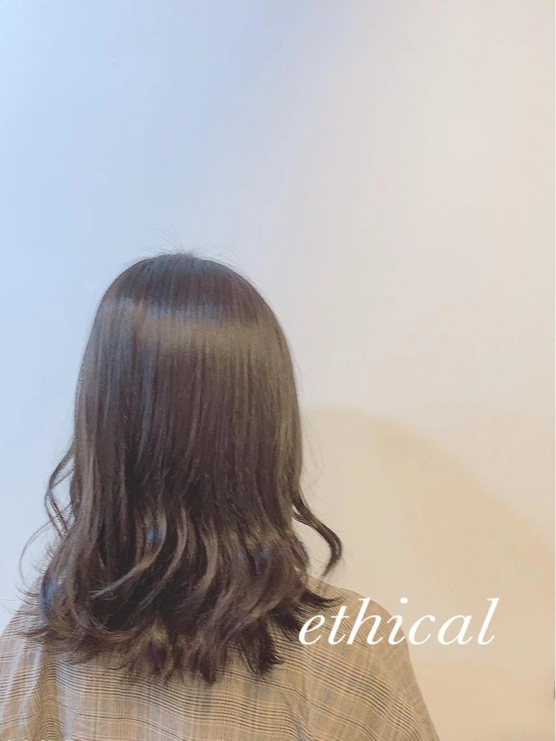 ロング カラー 【エシカル】 HOSOMIのヘアスタイル