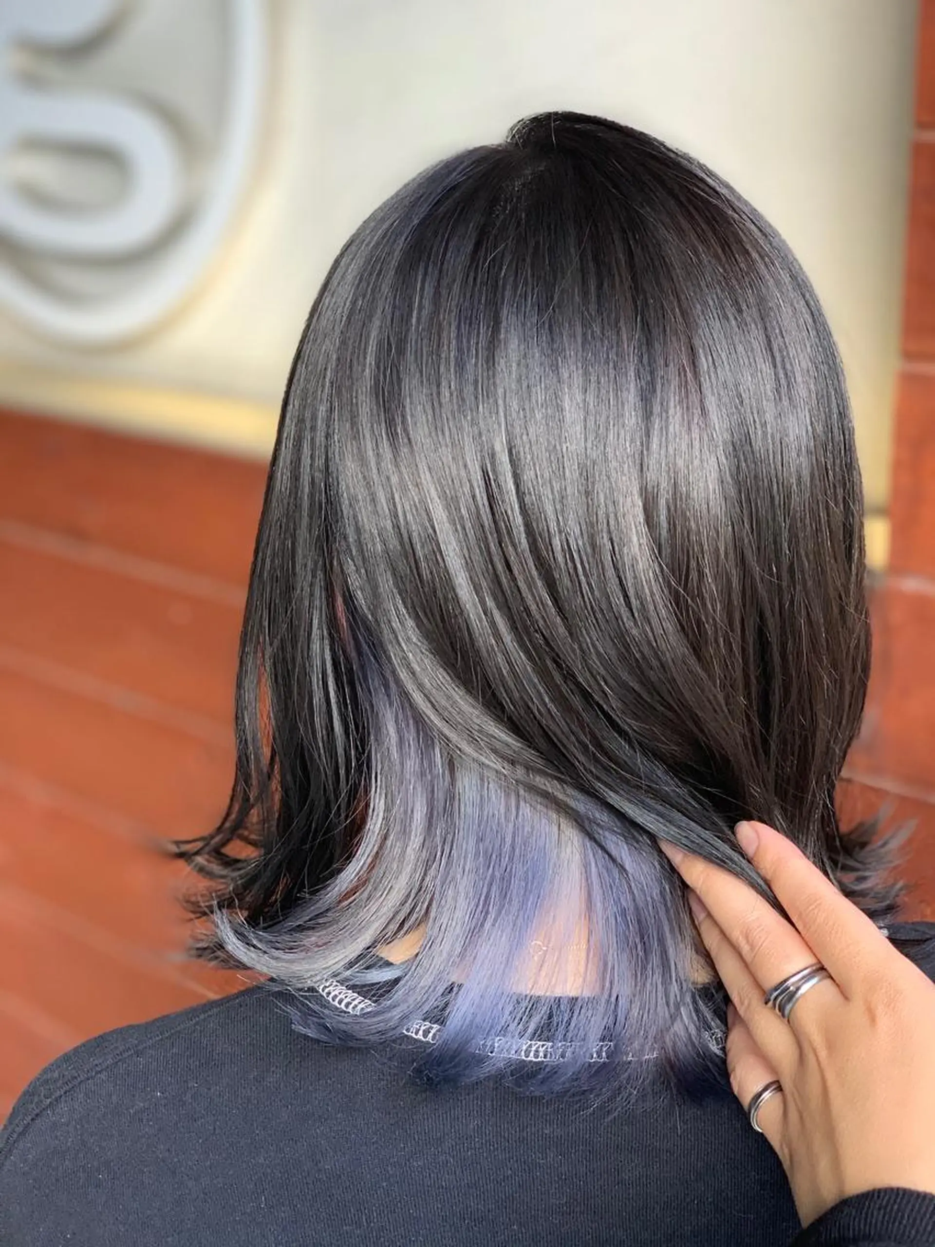 ミディアム カット ヘアカラー トリートメント IORI #韓国ヘア#髪質改善のヘアスタイル