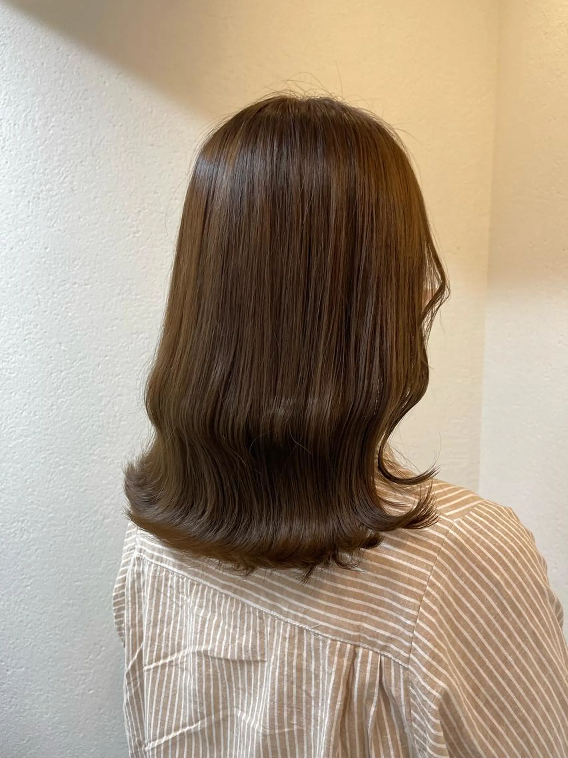 ミディアム カラー PUUR所属・🍒鈴木 エミリ🍒のヘアスタイル