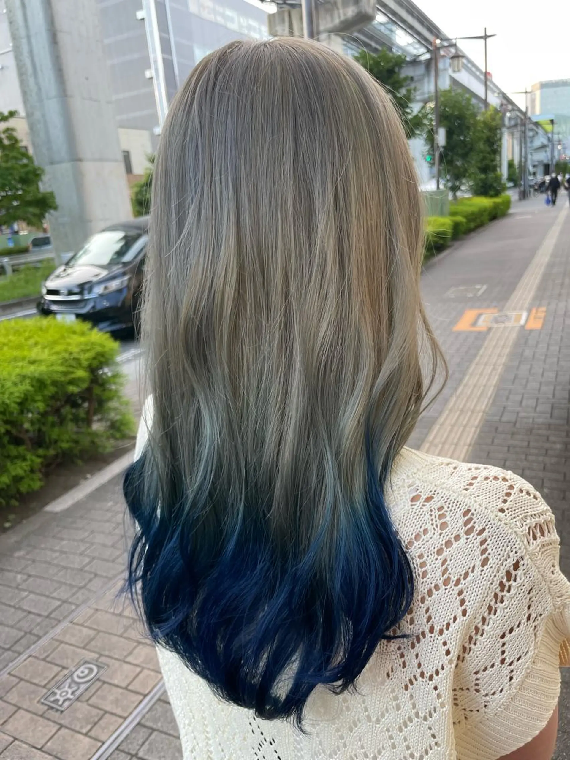 ロング カラー NAKAMURA 🦋のヘアスタイル