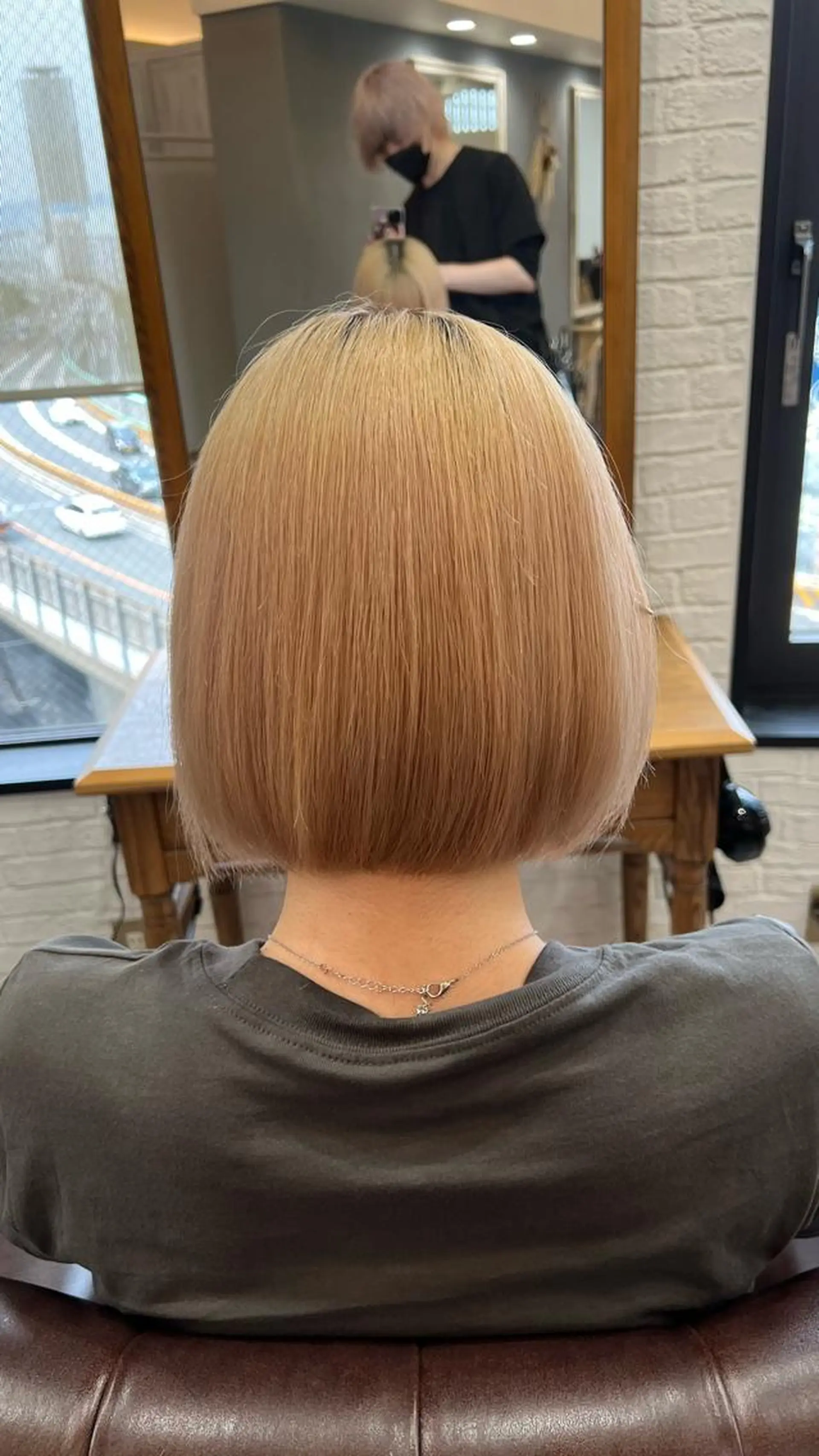 ショート 髪質改善ストレート Kantaのヘアスタイル