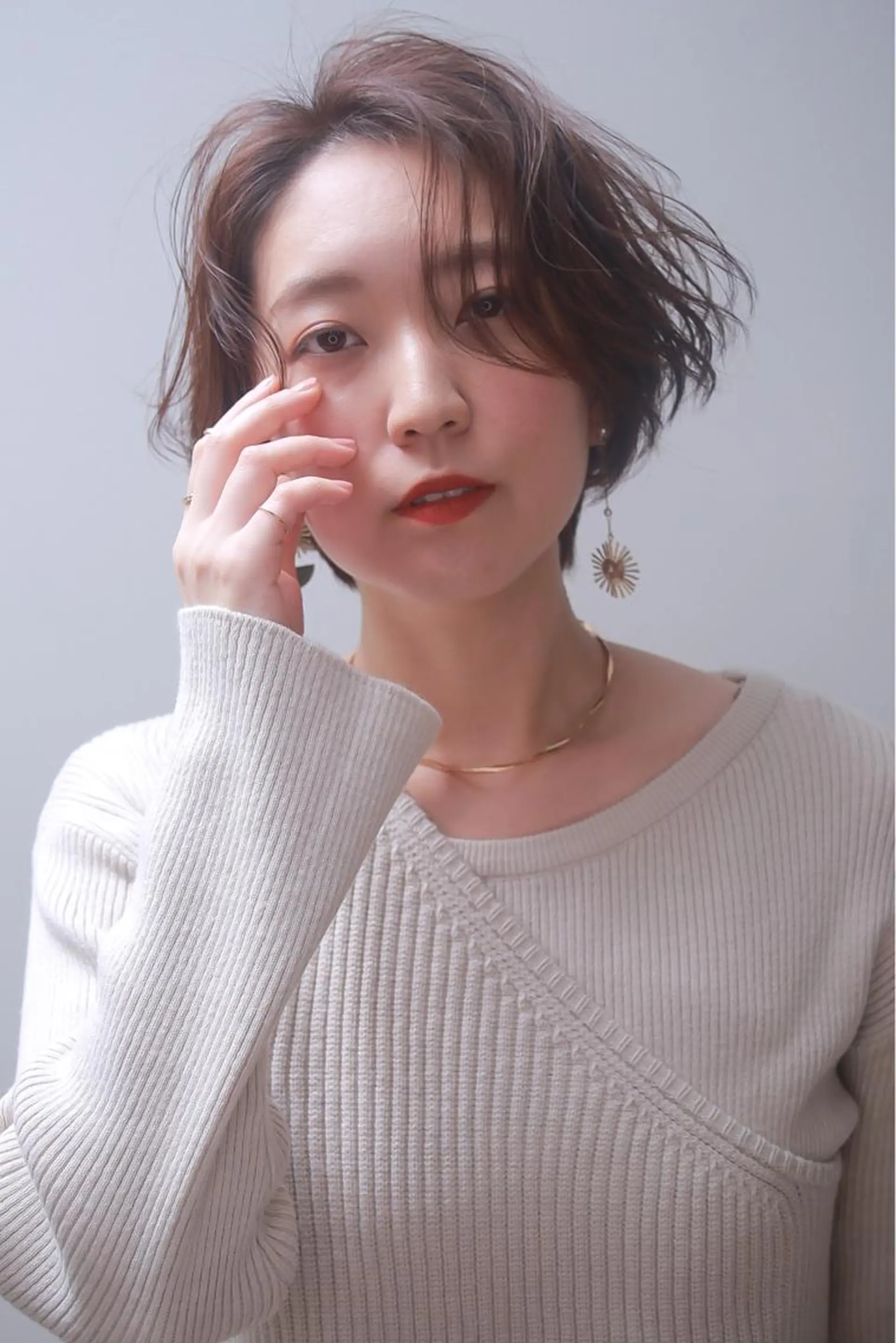ショート カラー 伊藤 裕貴のヘアスタイル