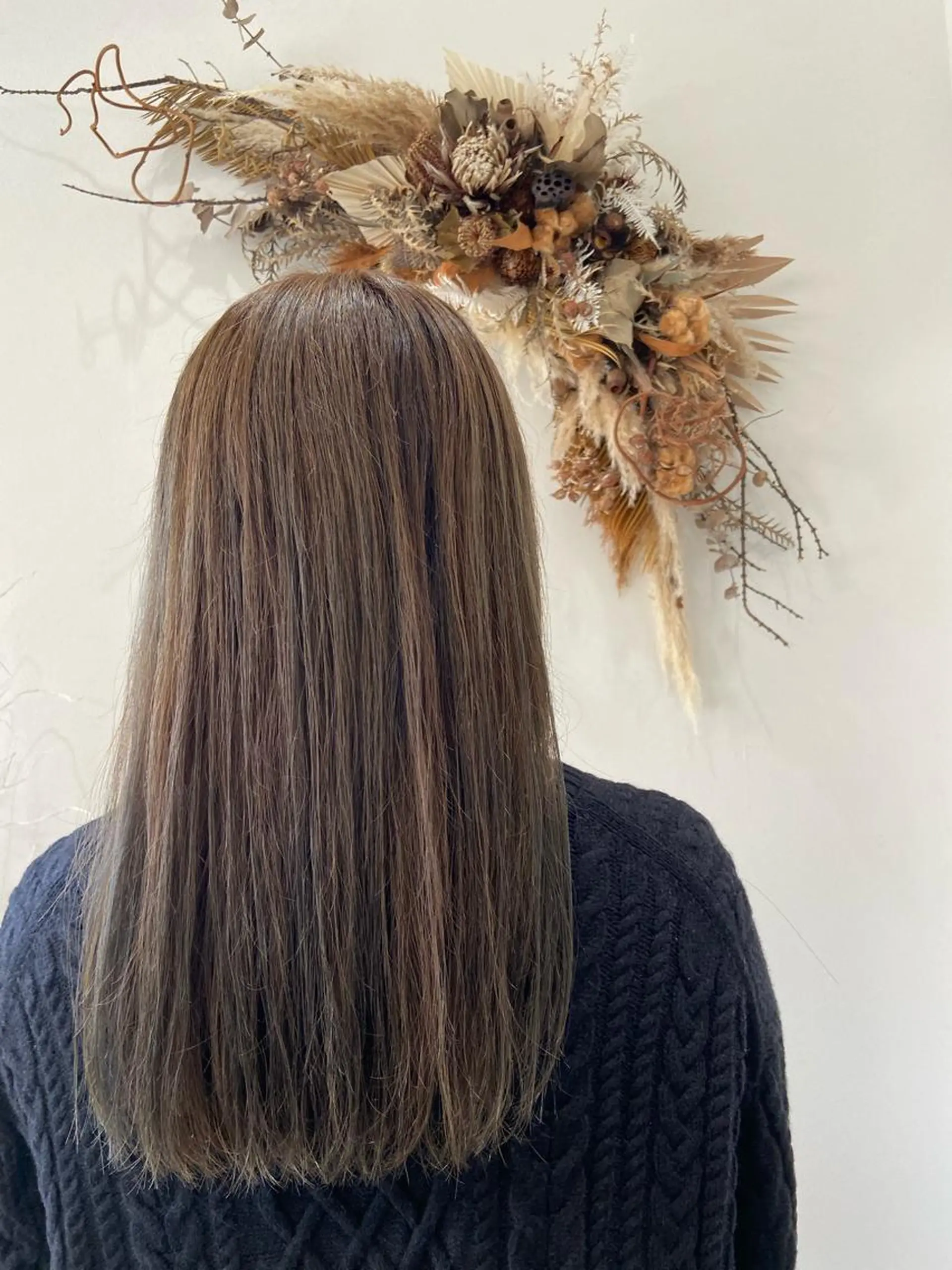 ロング カラー カット ヘアカラー 三木　英音 bisouhairのヘアスタイル