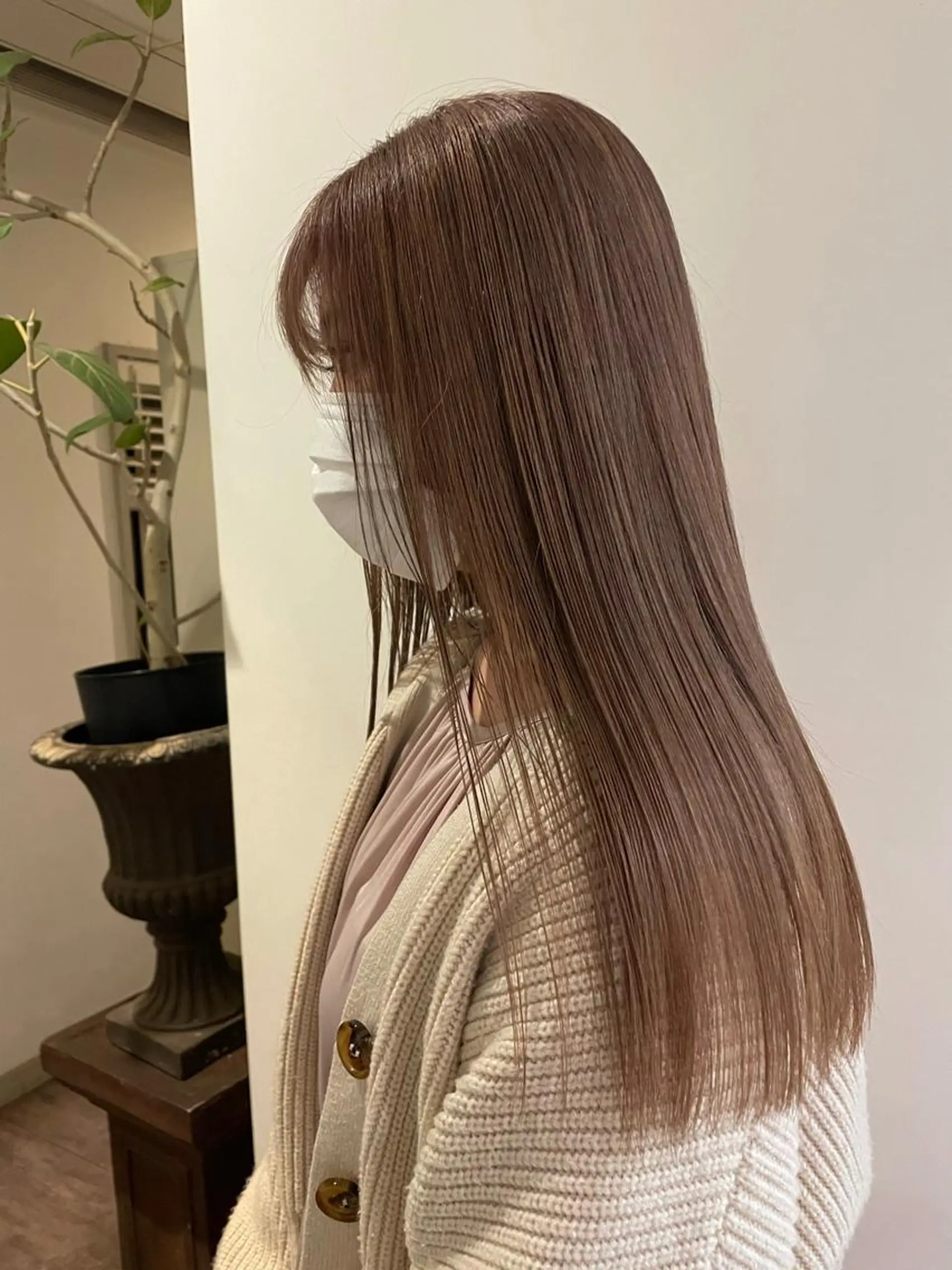 ロング カラー classic 新横浜所属・大人girly🛋️ 🤍yukakoのヘアスタイル