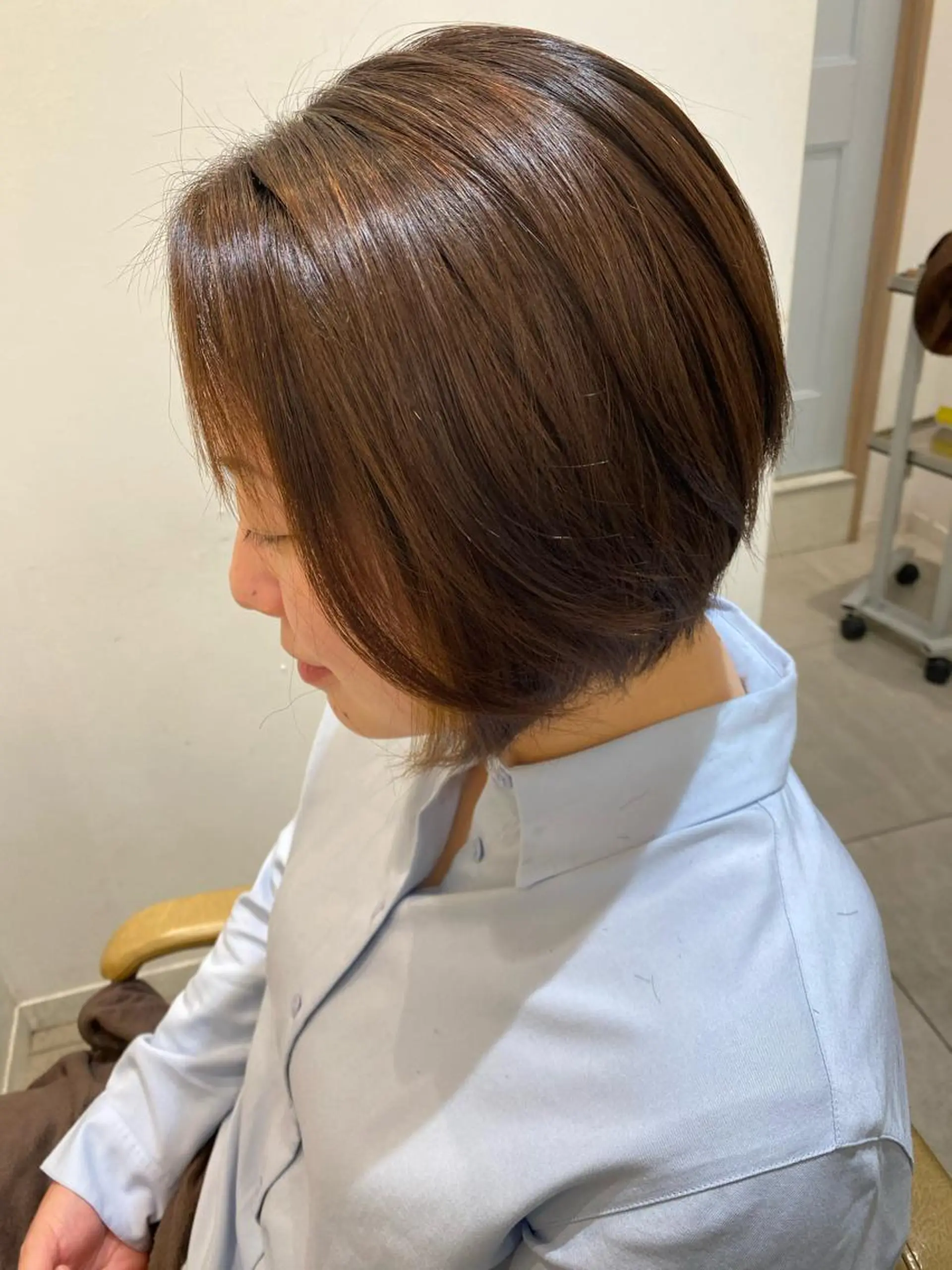 ショート 縮毛矯正 トリートメント ⭐️⭐️縮毛矯正の スペシャリスト松本✨のヘアスタイル