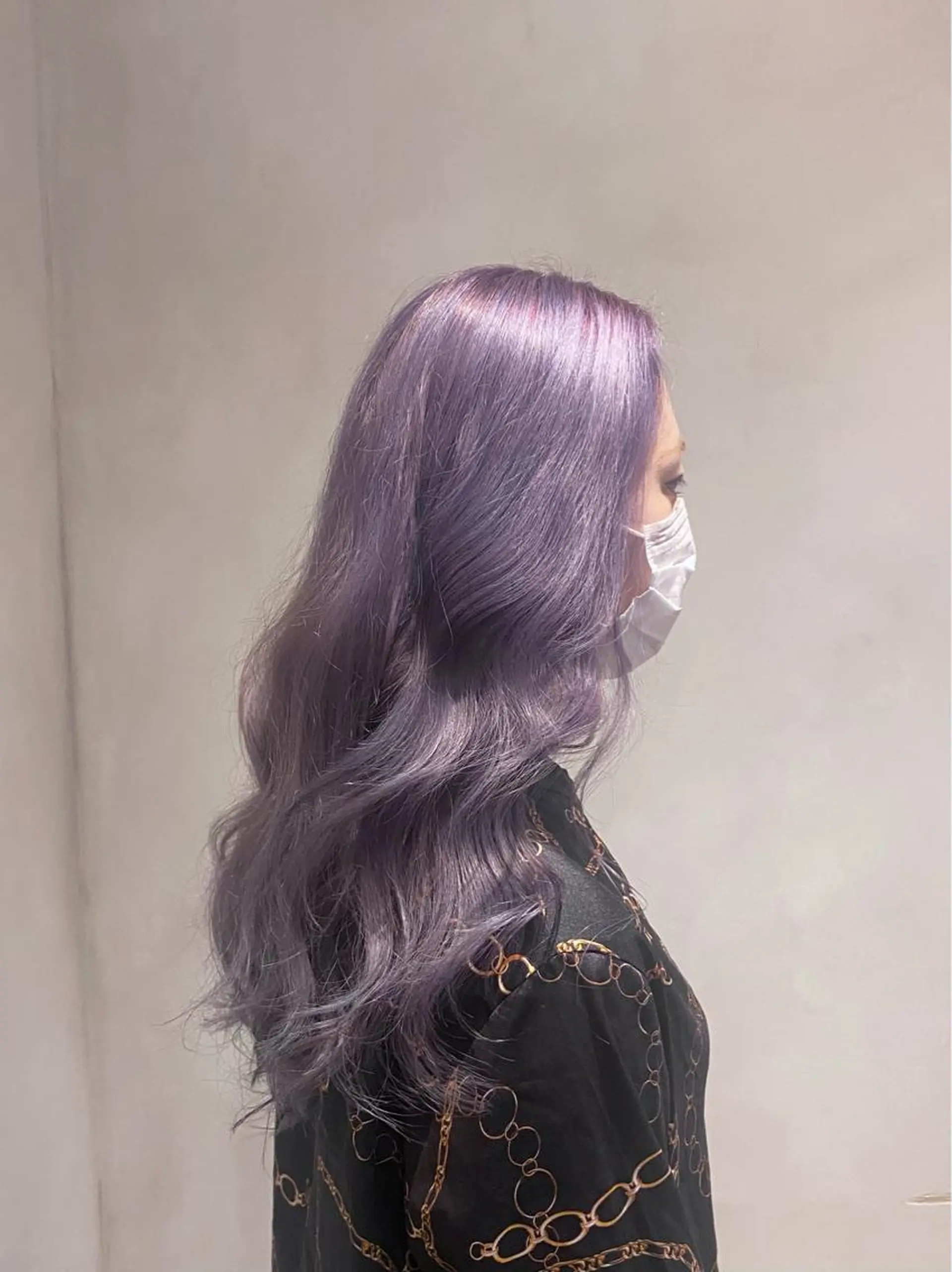 ロング ヘアカラー トリートメント motel所属・モデルや芸能人も通う ✨マンツーマンサロンのヘアスタイル