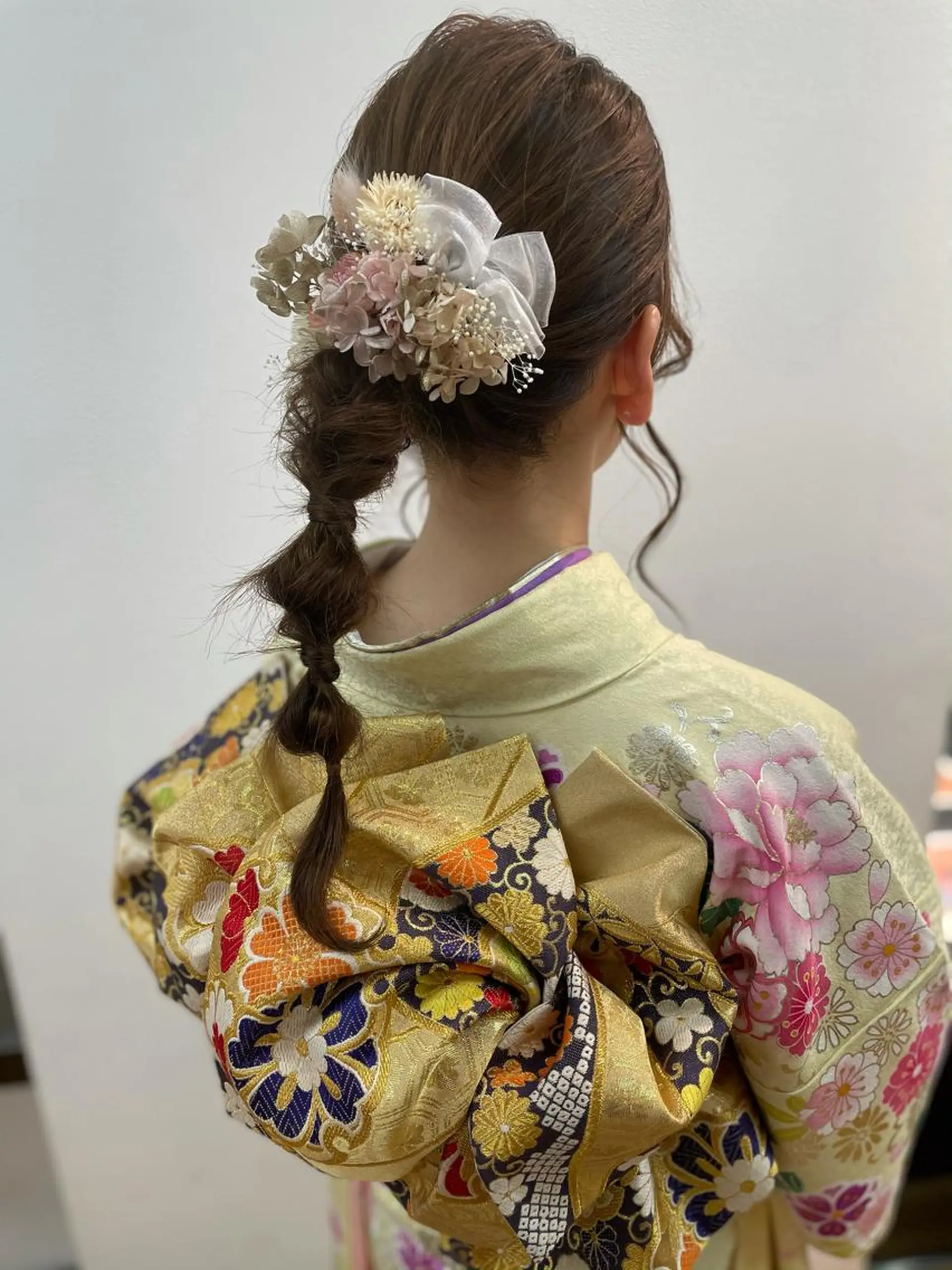 ロング ヘアアレンジ 成人式 ヘアセット IORI #韓国ヘア#髪質改善のヘアスタイル