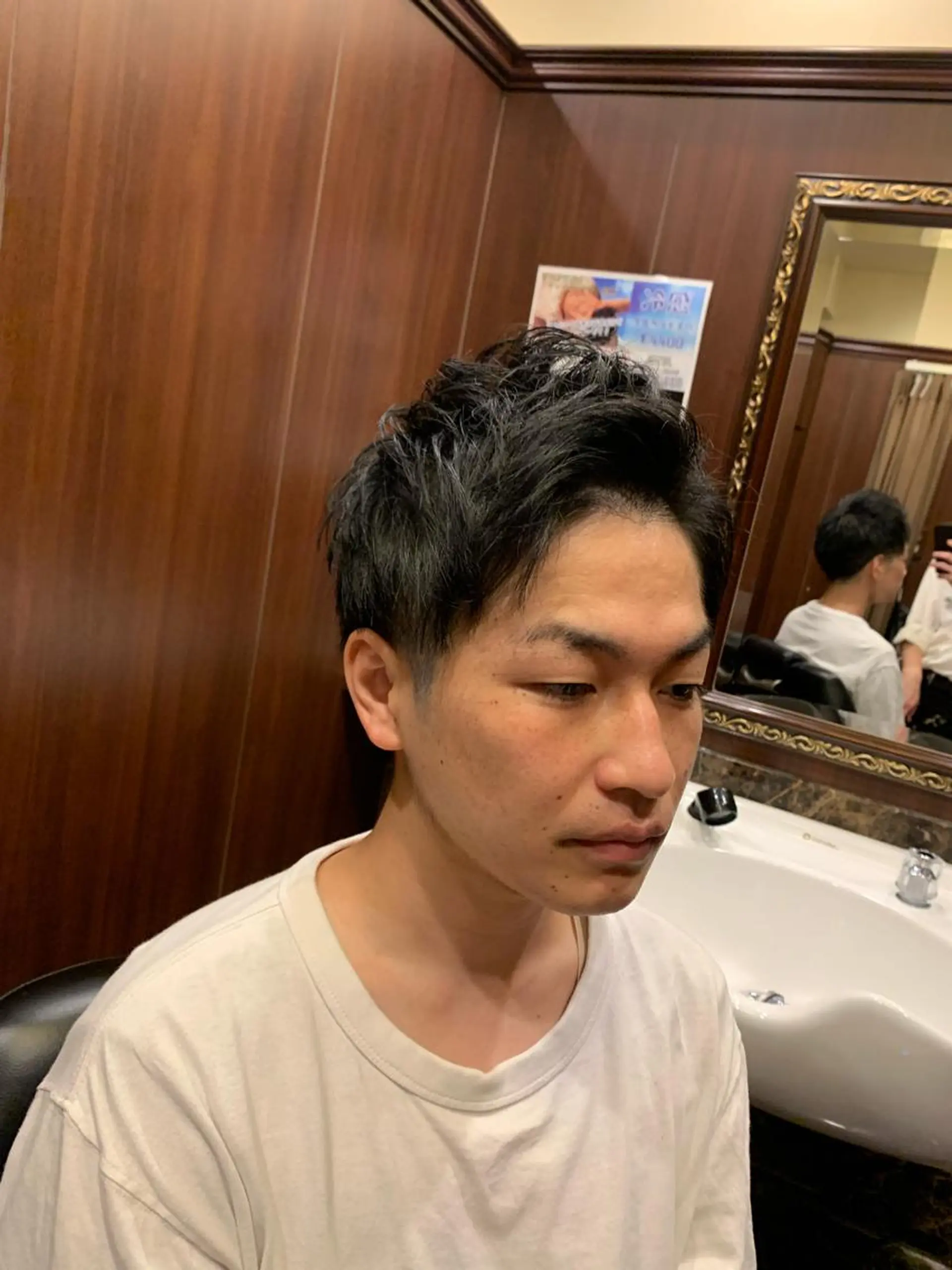 ショート メンズ ヒロ銀座 バーバーショップ神楽坂所属・ひらお あおとのヘアスタイル