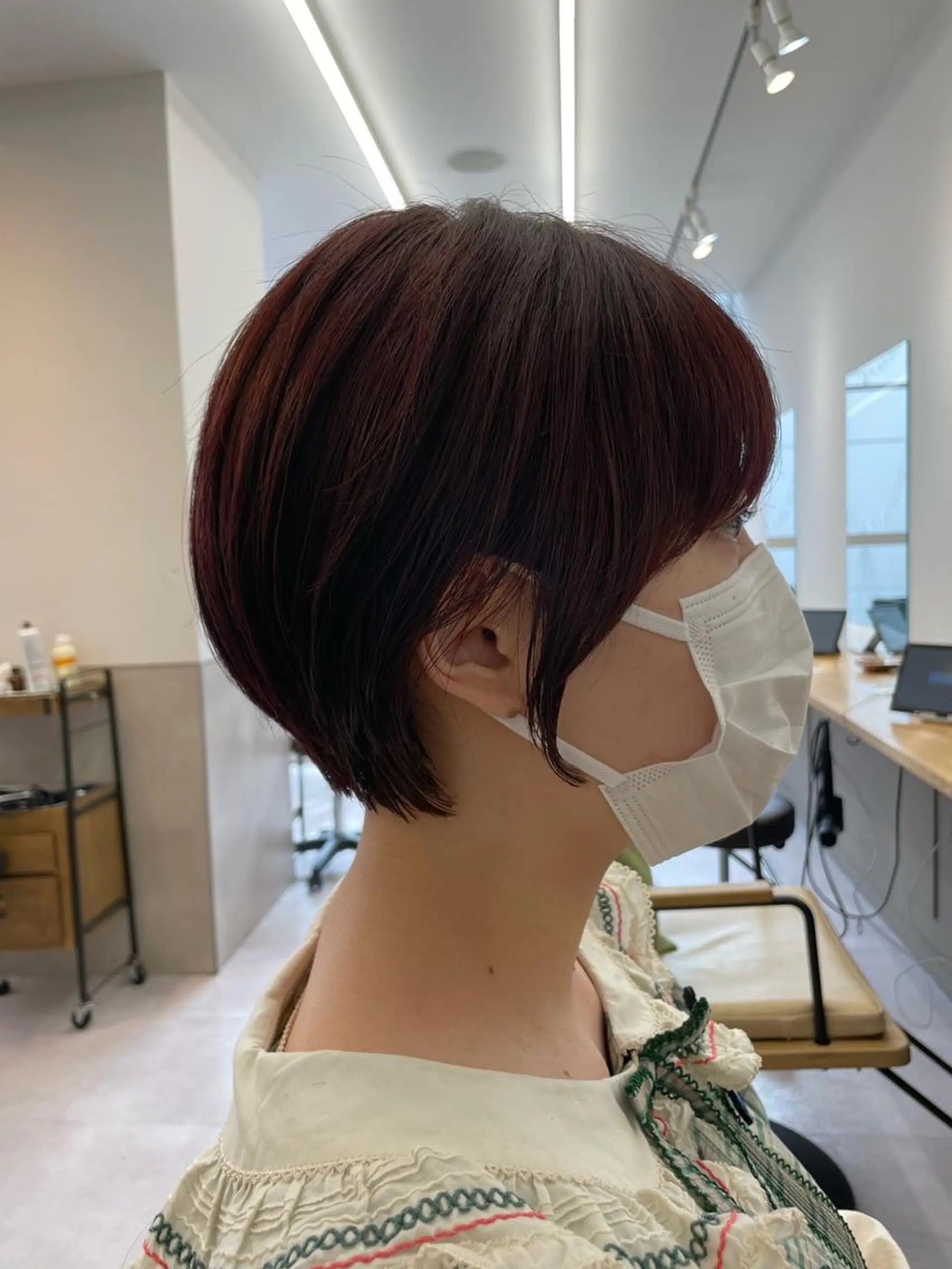 ショート 期間限定 カット　りょうのヘアスタイル