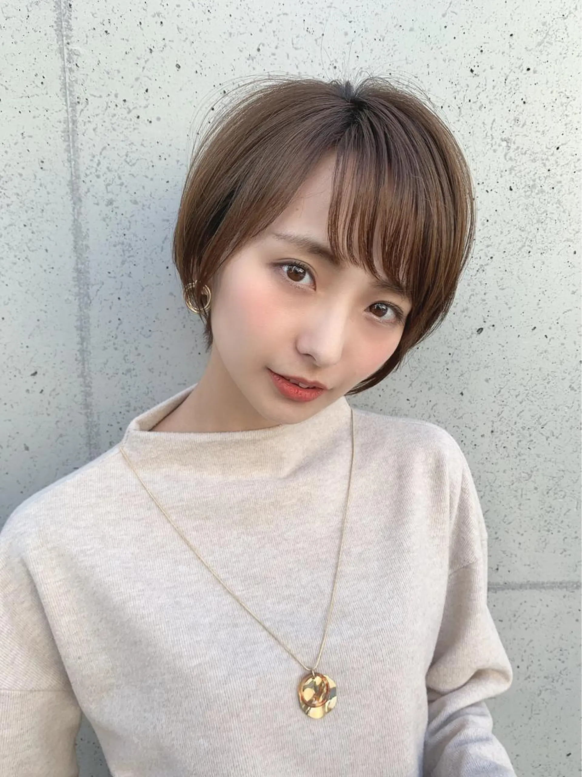 ショート カット ヘアカラー トリートメント ヘッドスパ 代表 吉澤弘哲のヘアスタイル