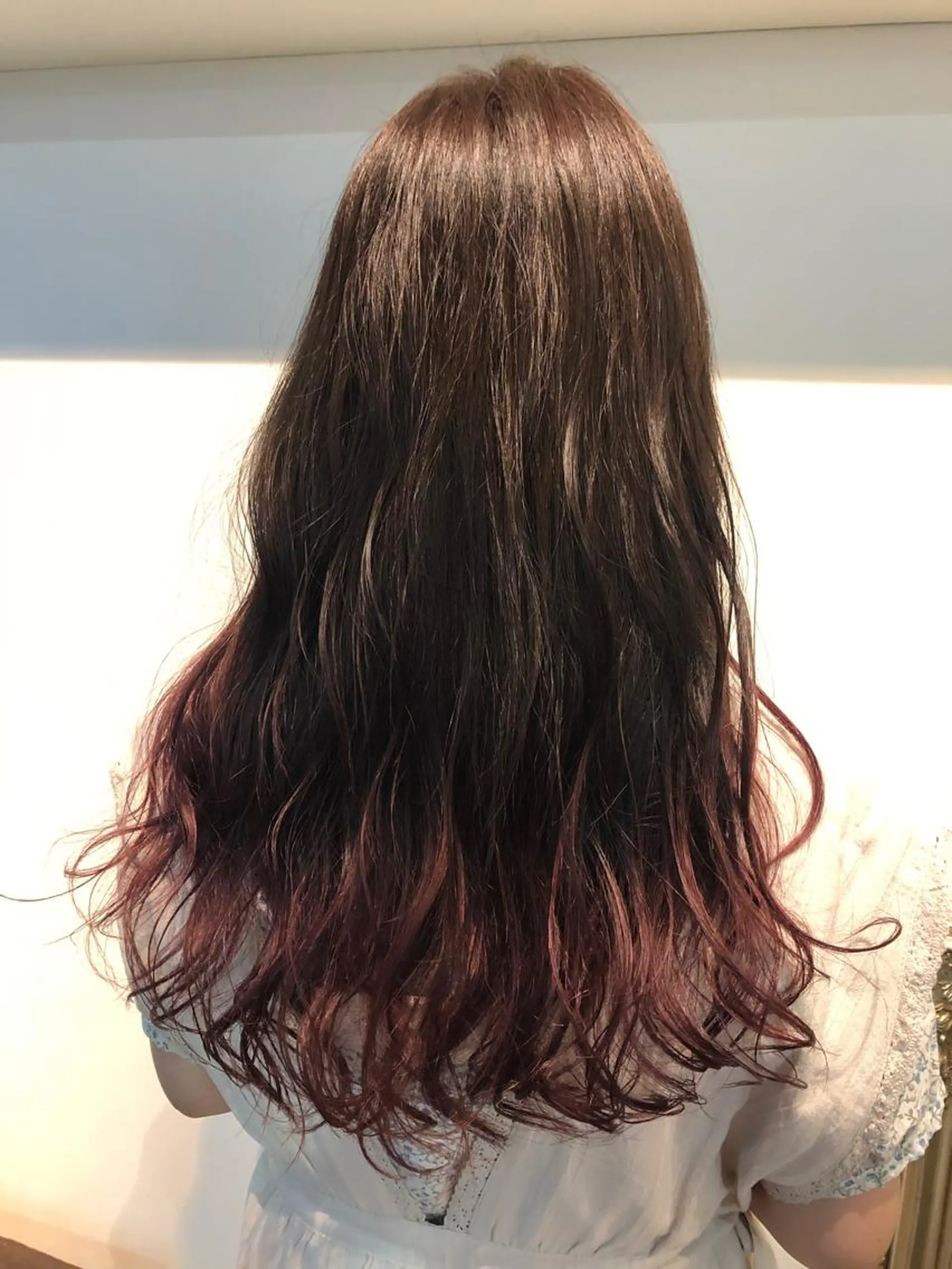 ロング カラー ブリーチ グラデーションカラー ヘアカラー トリートメント 💐パーソナルカラー /市橋加菜💐のヘアスタイル