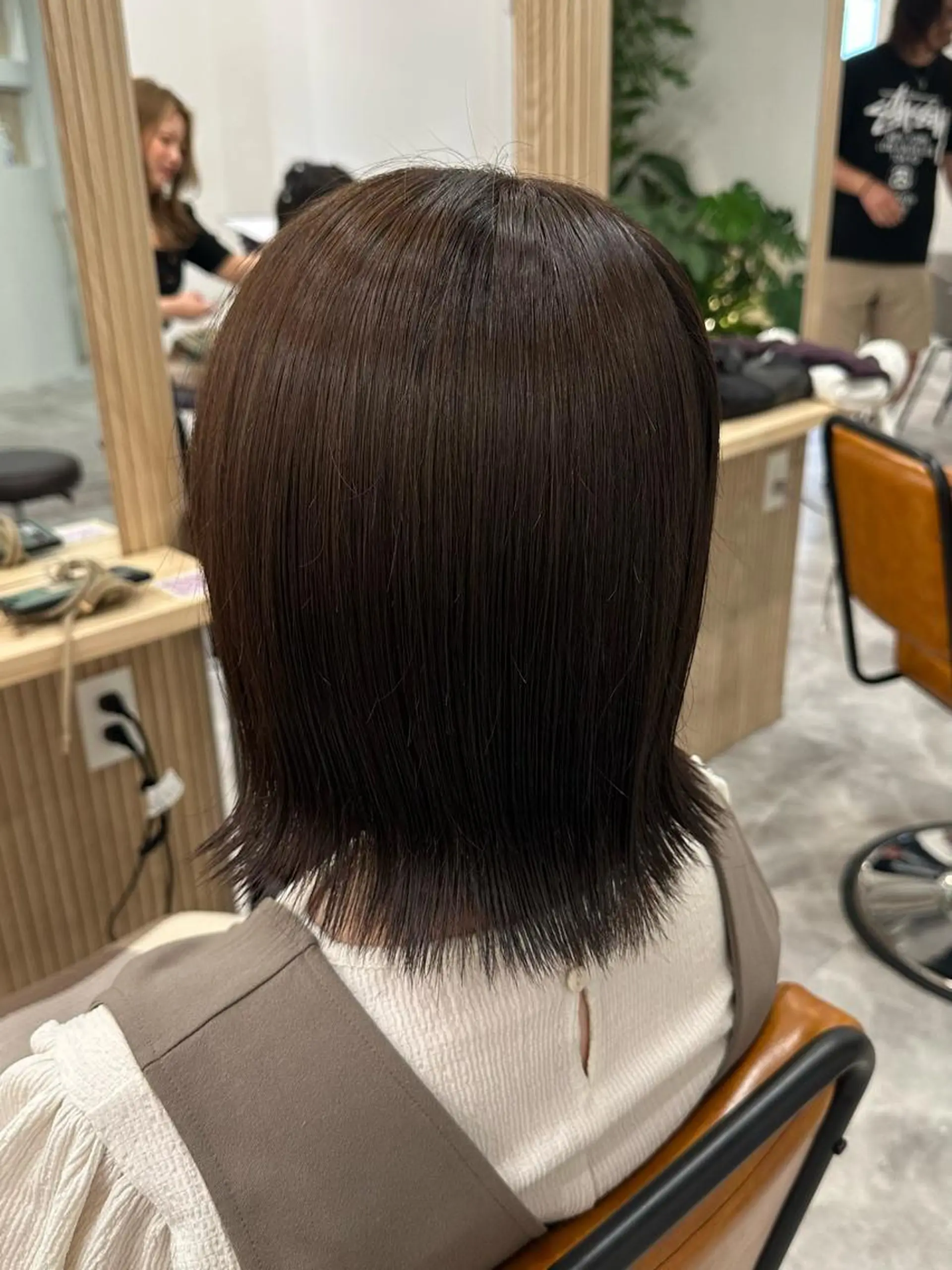 ミディアム カラー カット ヘアカラー ROPE🫧 フウカのヘアスタイル