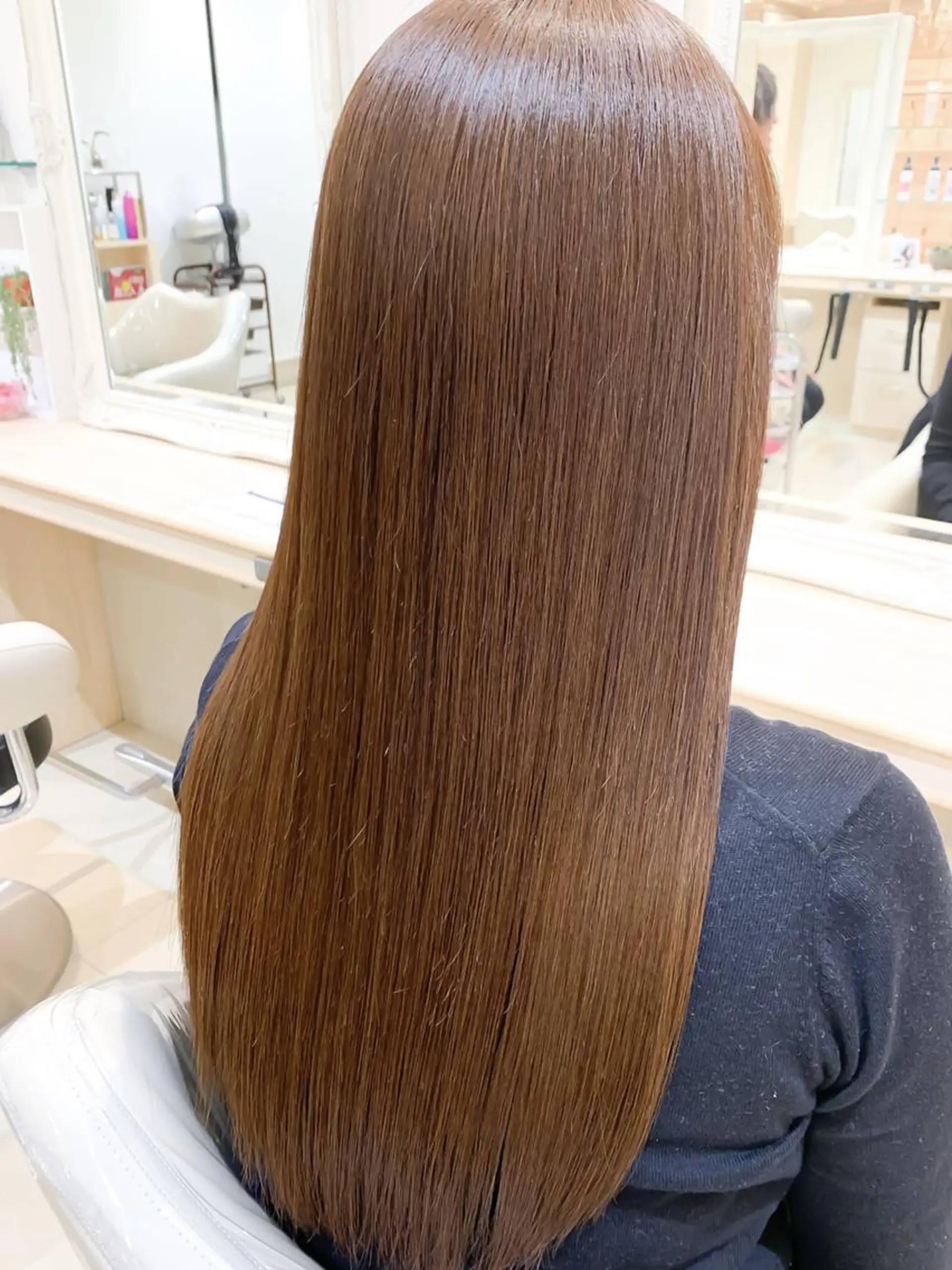 ロング トリートメント 🐨カラー 縮毛矯正 岡　真海🐨のヘアスタイル
