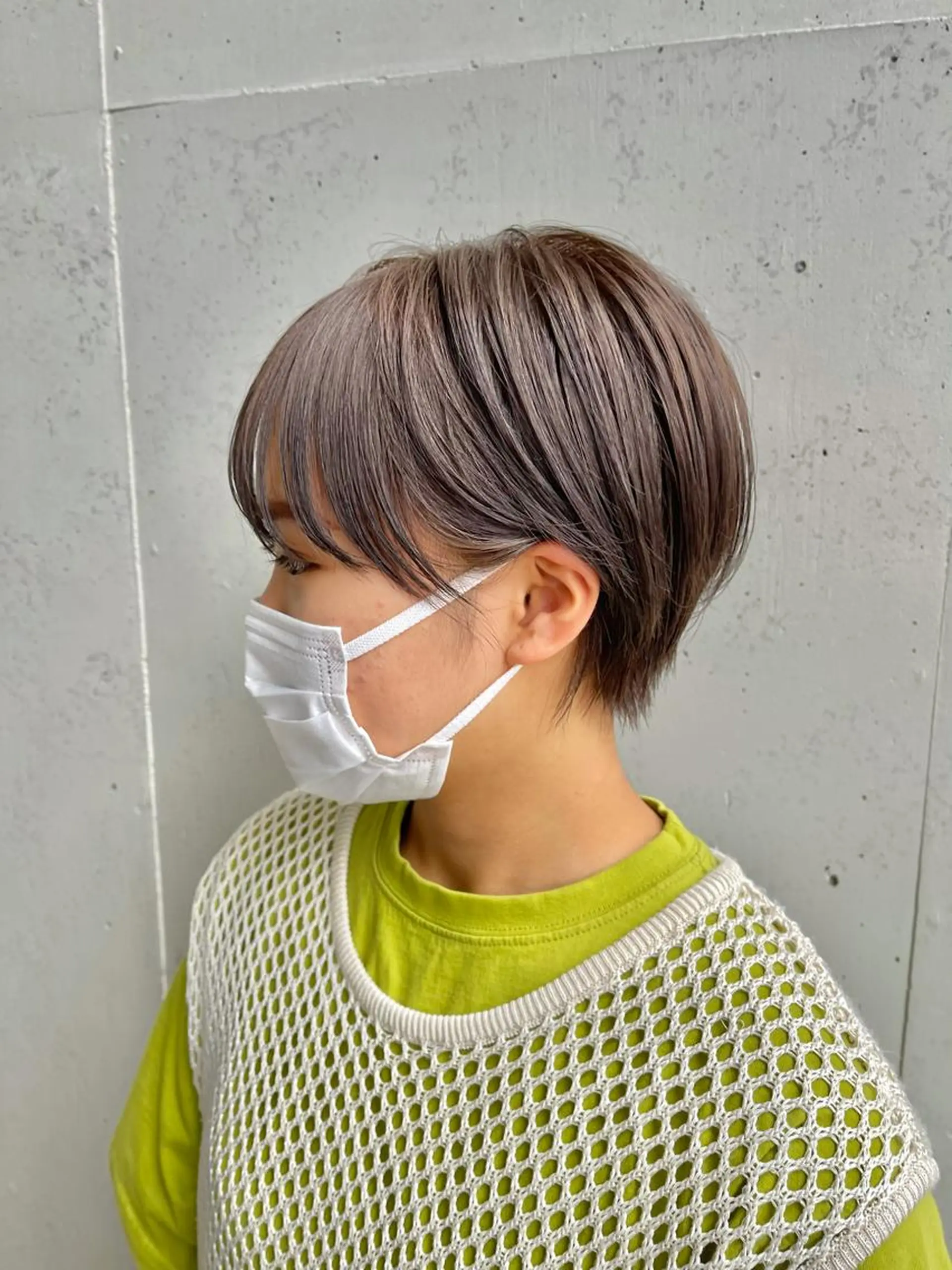 ショート カラー AUBE HAIR sereine　オーブヘアー　セレーヌ所属・💐くびれヘア/艶髪 山根　禎章のヘアスタイル