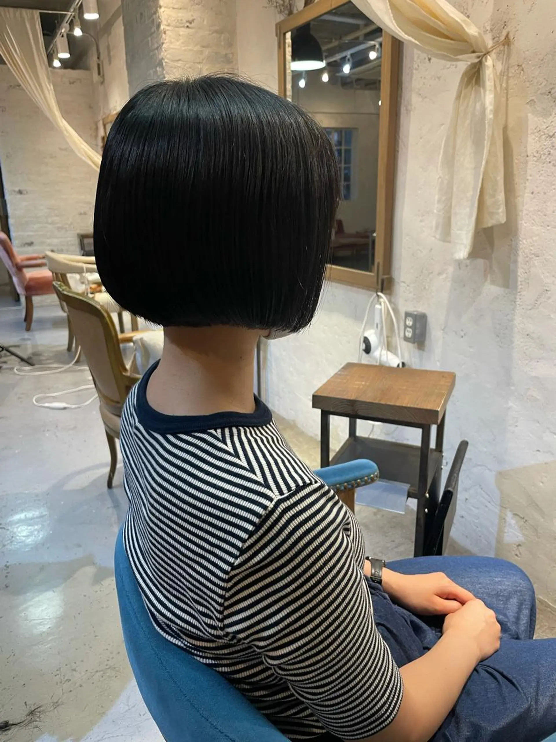 ショート 泊 紗羅のヘアスタイル