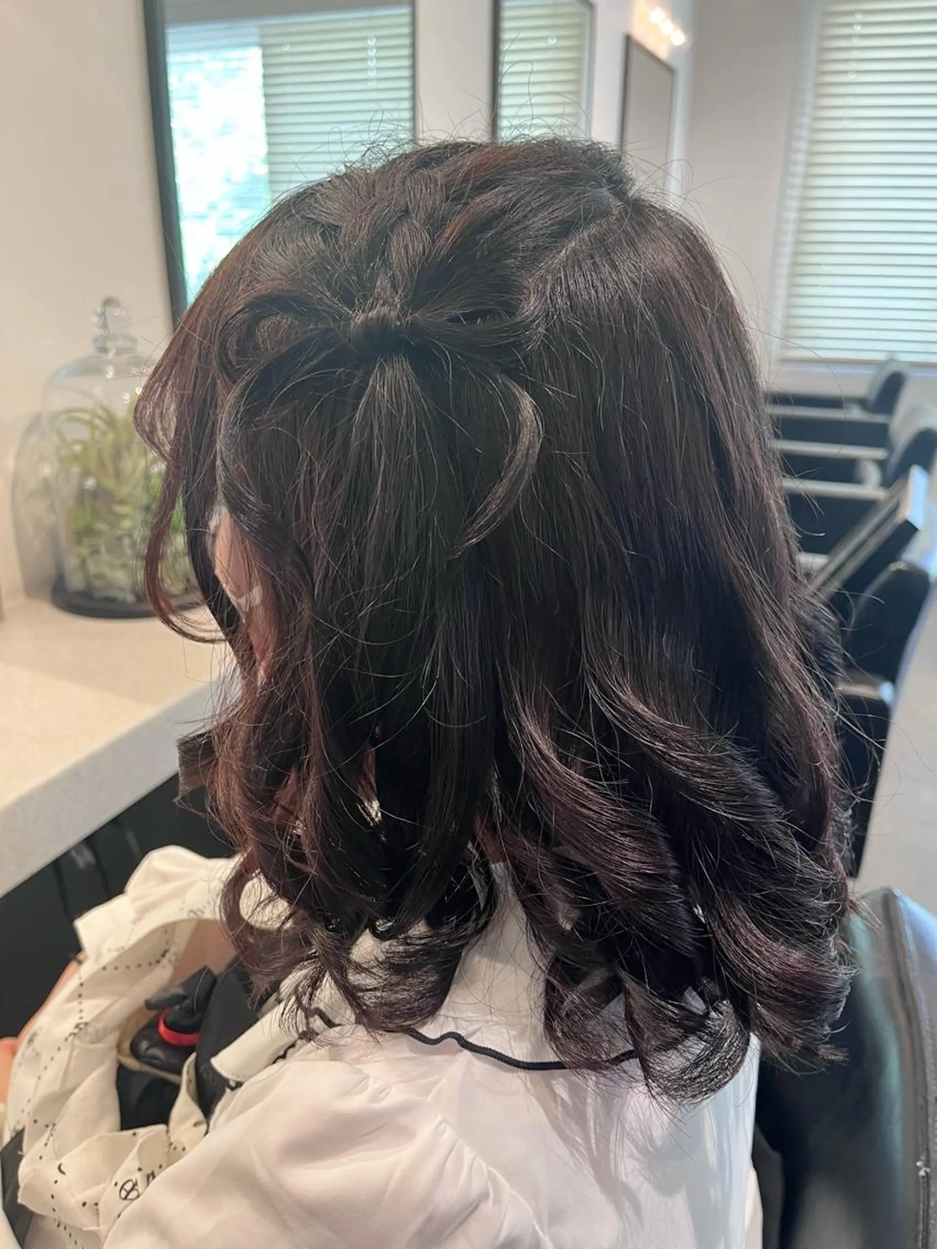 ミディアム ヘアアレンジ ヘアセット 暖色/姫カット🎀 オタク特化🎀ゆうなのヘアスタイル