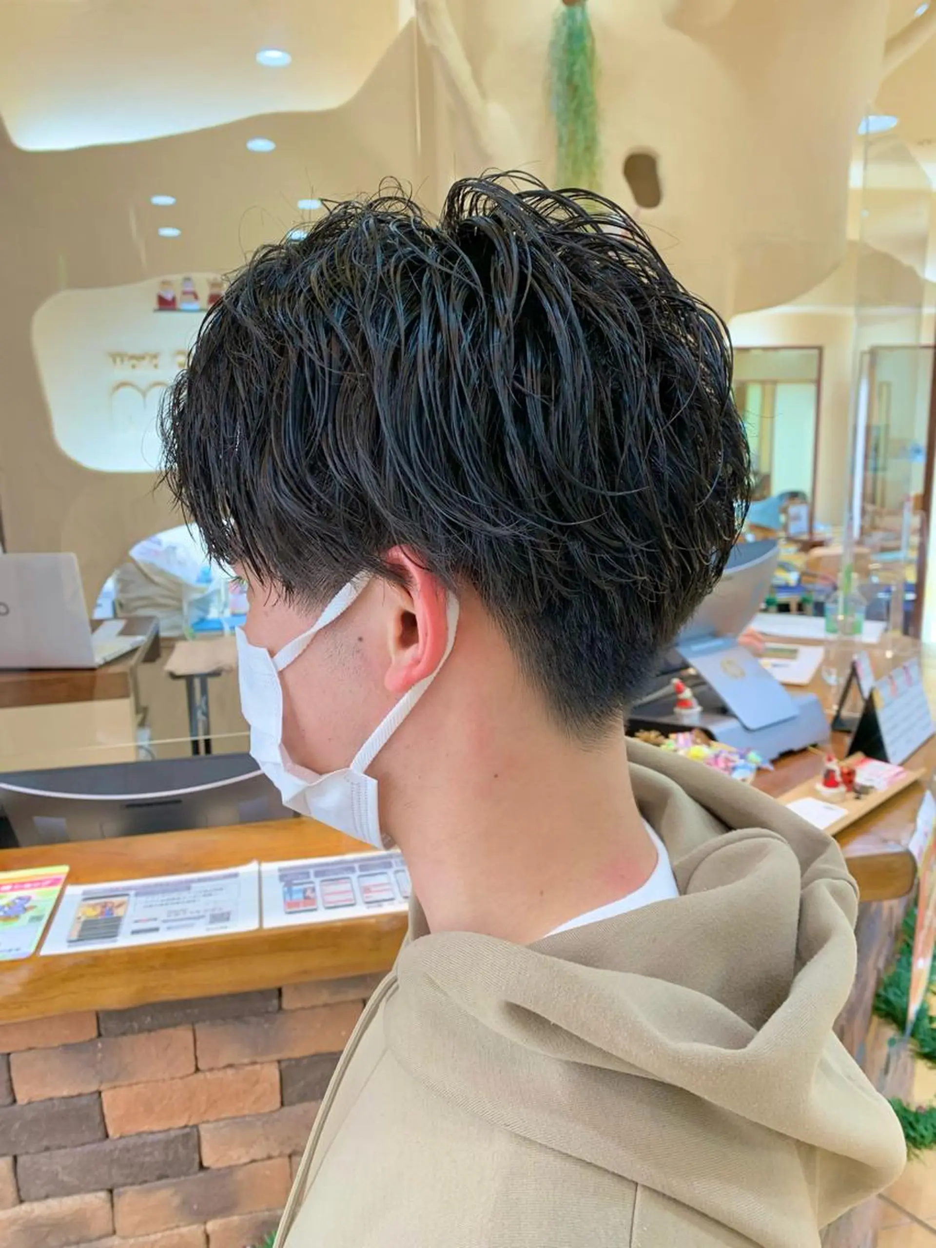 ショート 安齋 大樹 /くびれショートのヘアスタイル