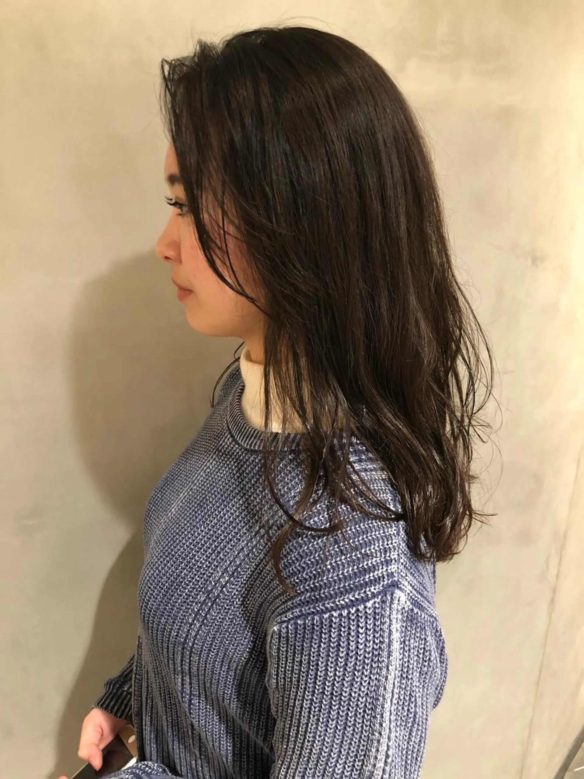 ミディアム パーマ ミディアムパーマ カット パーマ トリートメント 大西 直人のヘアスタイル