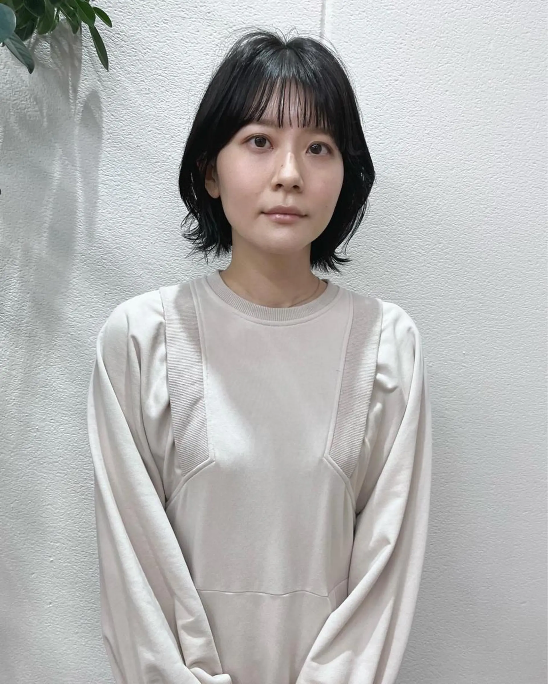 ミディアム カット ヘアカラー トリートメント 堀江/心斎橋/西大橋 四ツ橋/徒歩5分のヘアスタイル