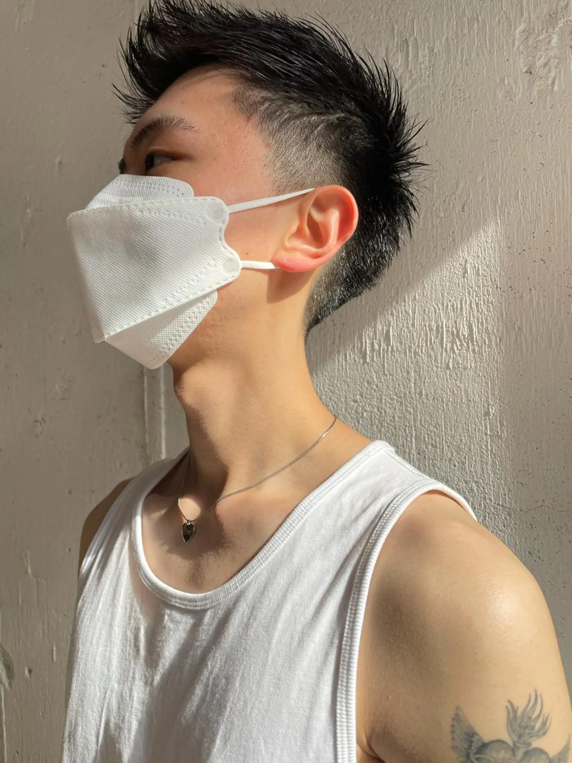 メンズ カット hisano / ハイトーン・透明感のヘアスタイル