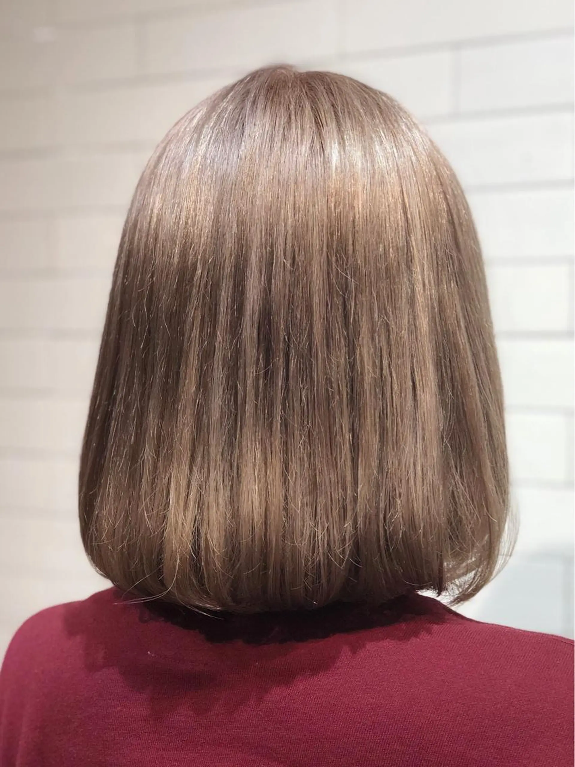 ショート カラー 🤍髪質改善➕透明感 カラー🤍川上葵のヘアスタイル