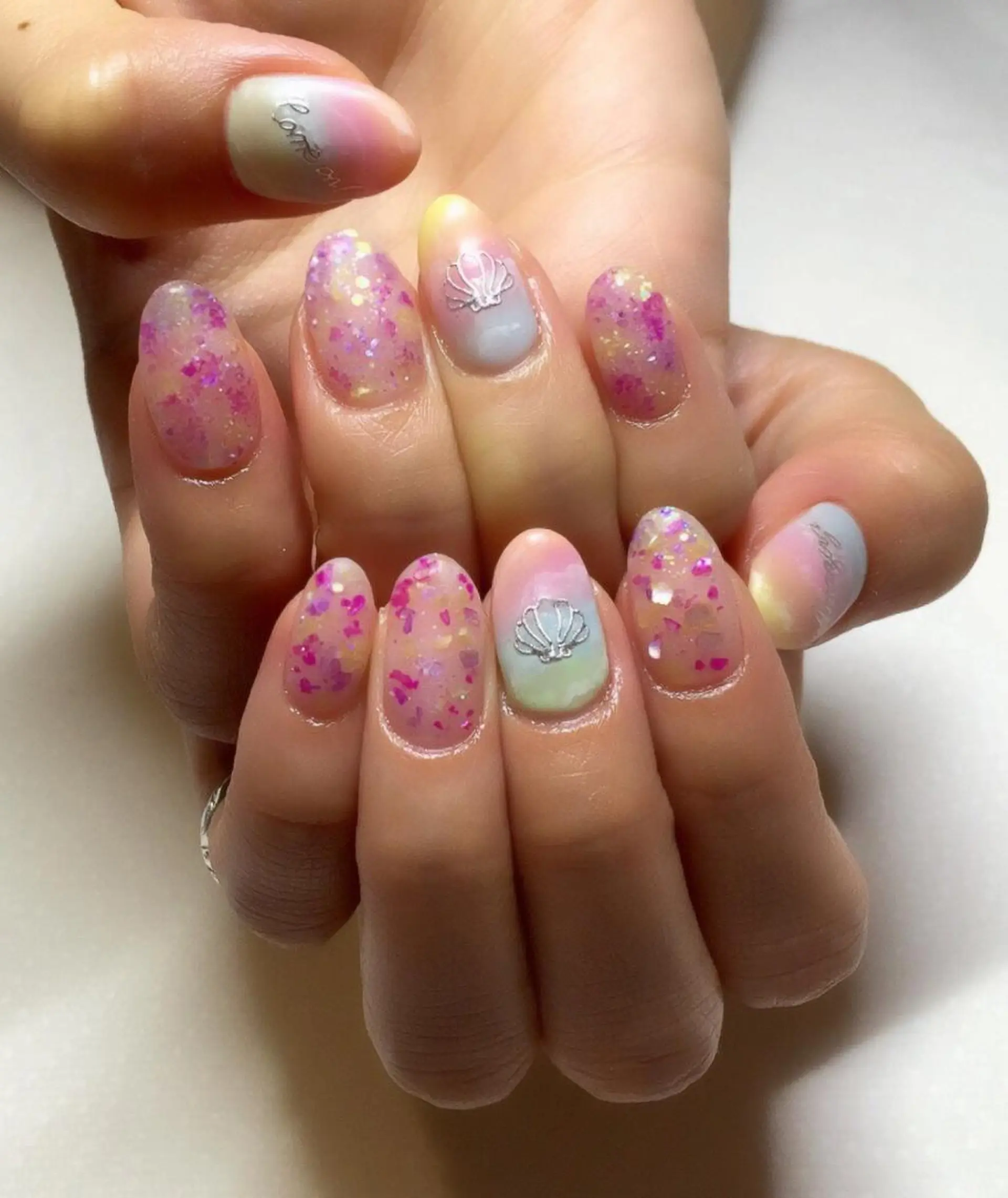 ネイル アートネイル 40代からの爪を守る ×ケア重視サロン♡のネイルデザイン