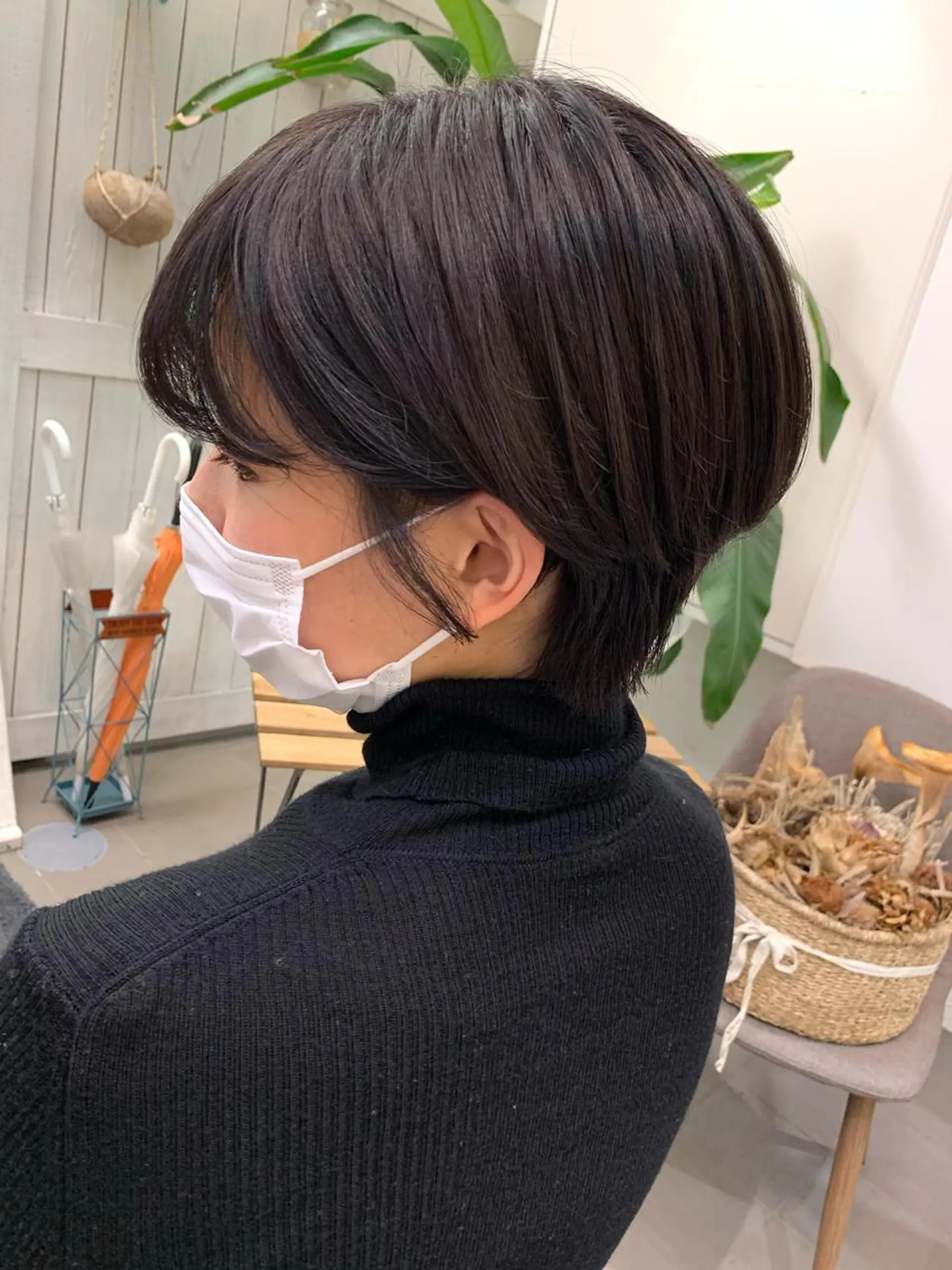 カラー ブラウンカラー カシス ボブ/透明感カラー 増田さくらのヘアスタイル