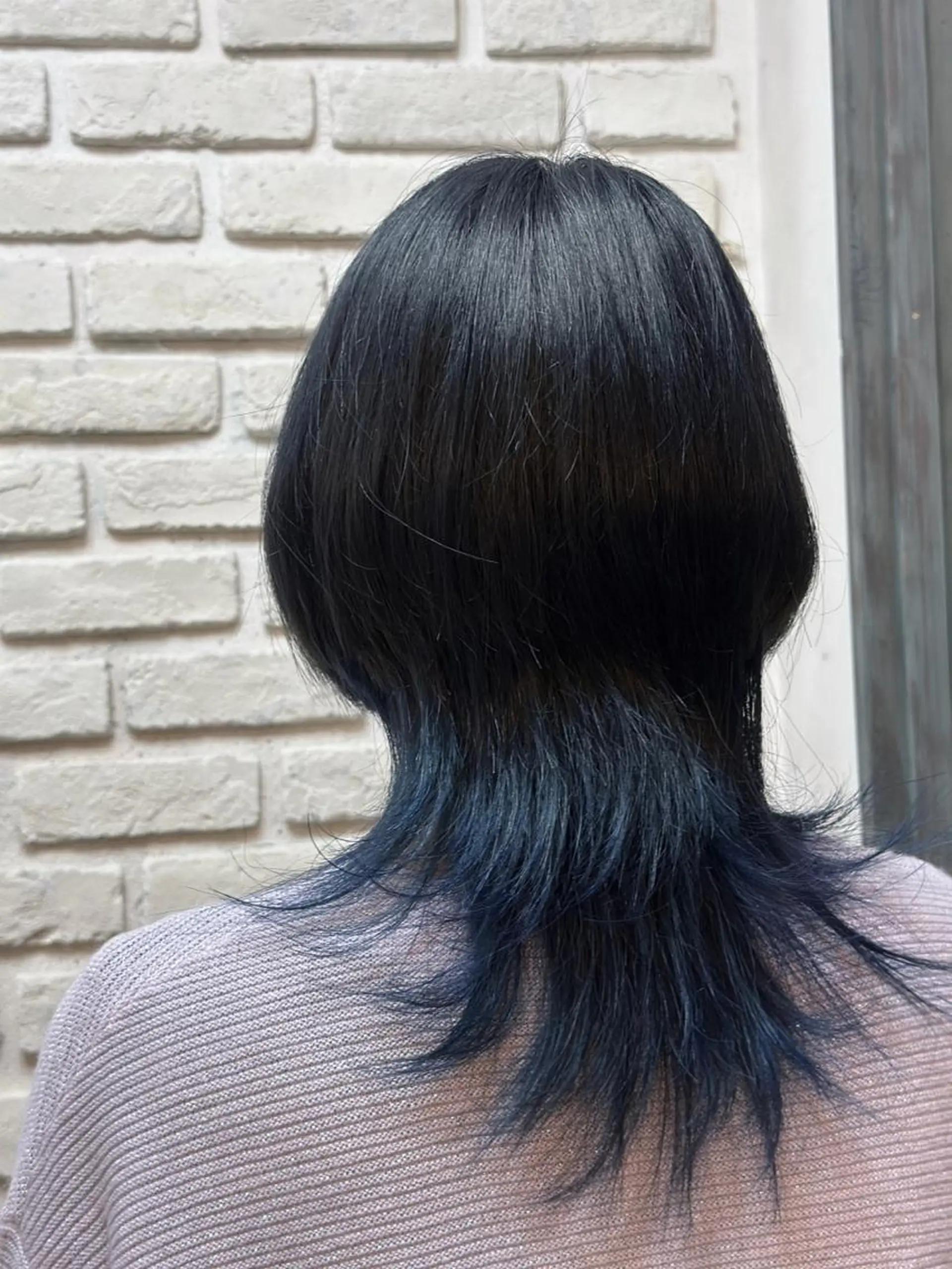 ミディアム カラー メンズパーマ 本多のヘアスタイル