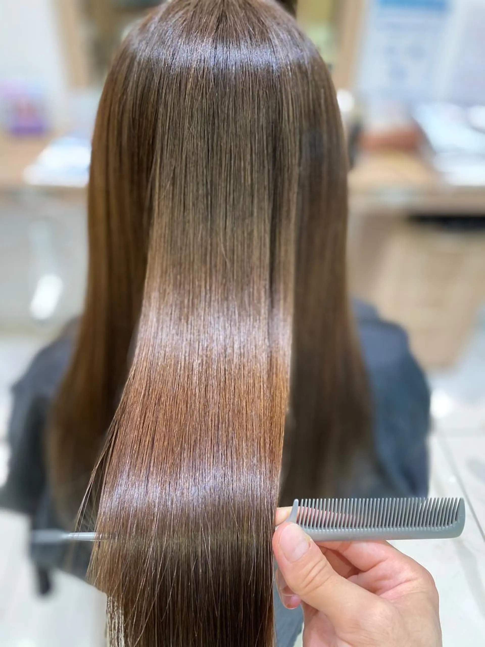 ロング カラー カット トリートメント ✨髪質改善が大好評✨ 美容室lic近藤✨のヘアスタイル