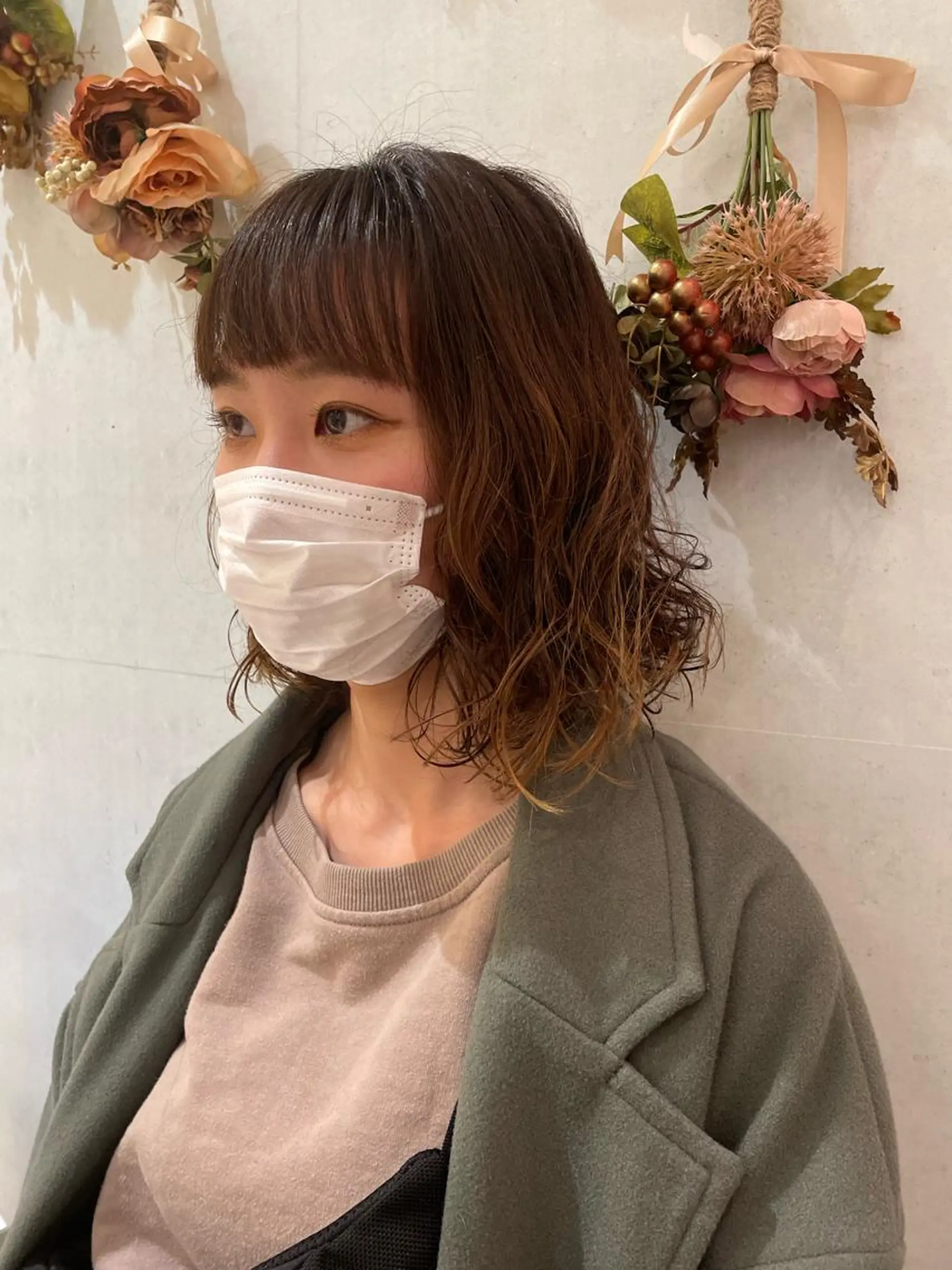 ミディアム パーマ 🩵ANELA東口 齋藤琴音💚のマツエク・マツパデザイン