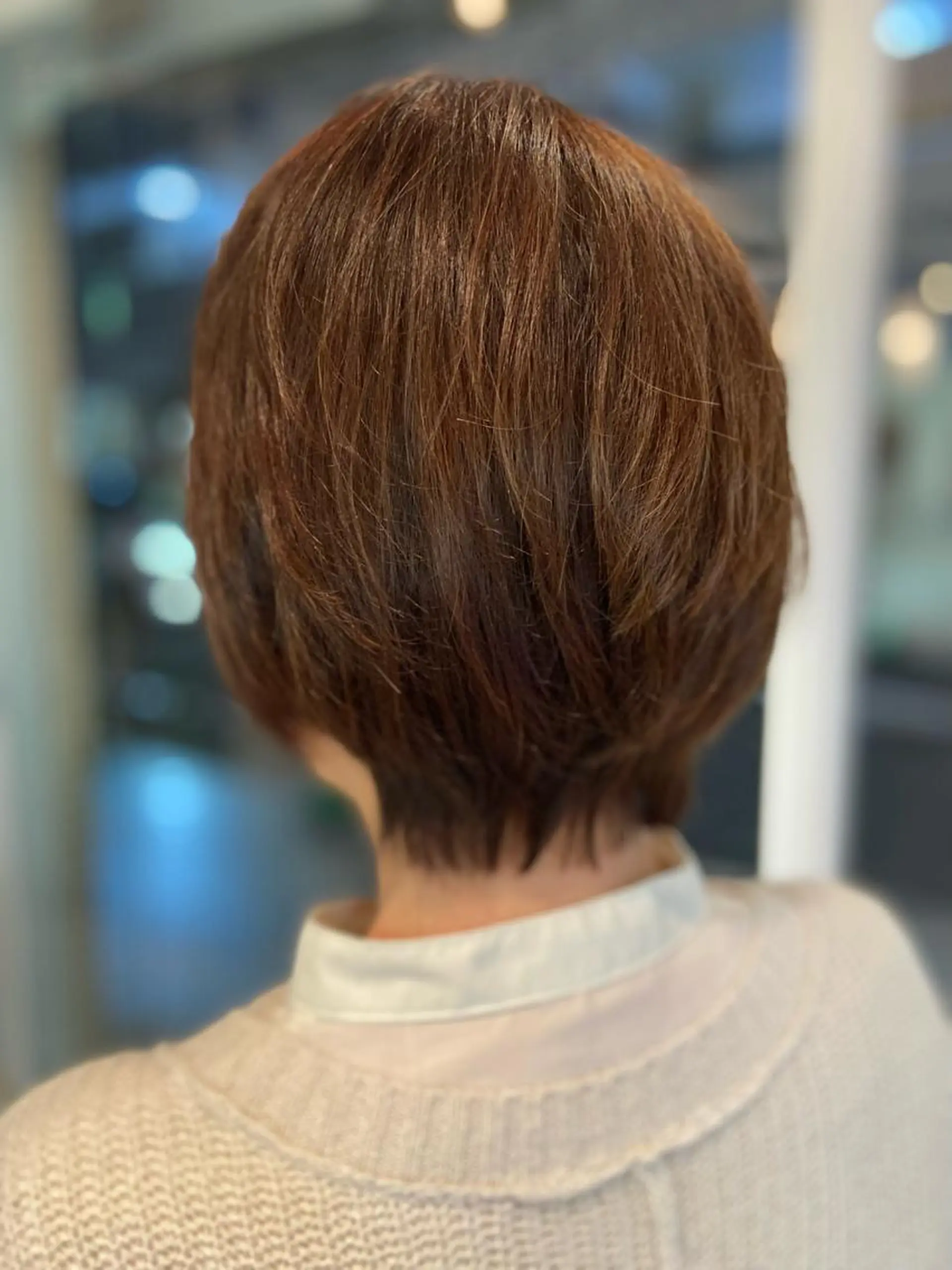 ショート カラー ショートボブ ボブ ショートヘア 菊地 美憂のヘアスタイル