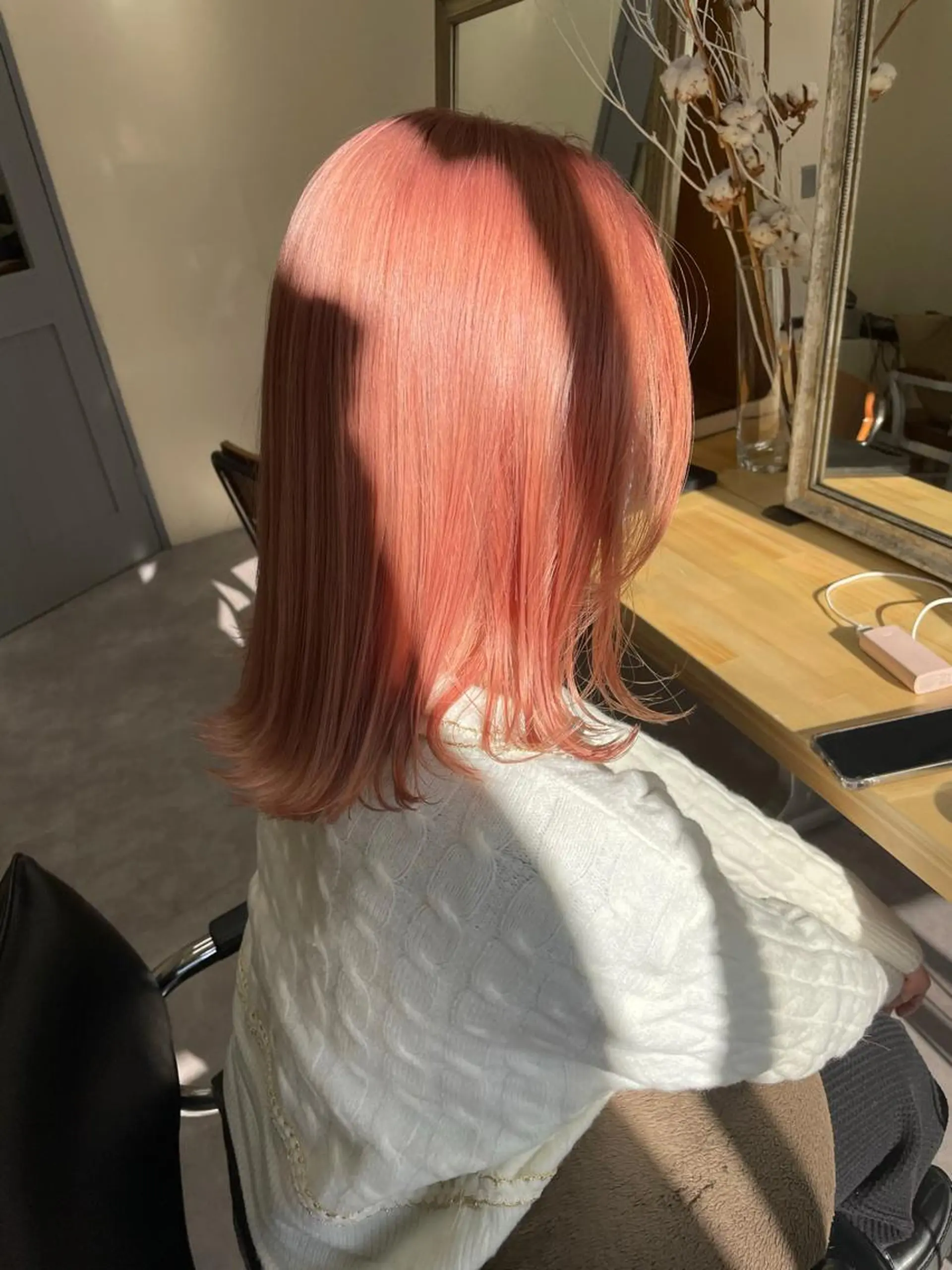 カラー 縮毛矯正モデル募集 RIKOのヘアスタイル