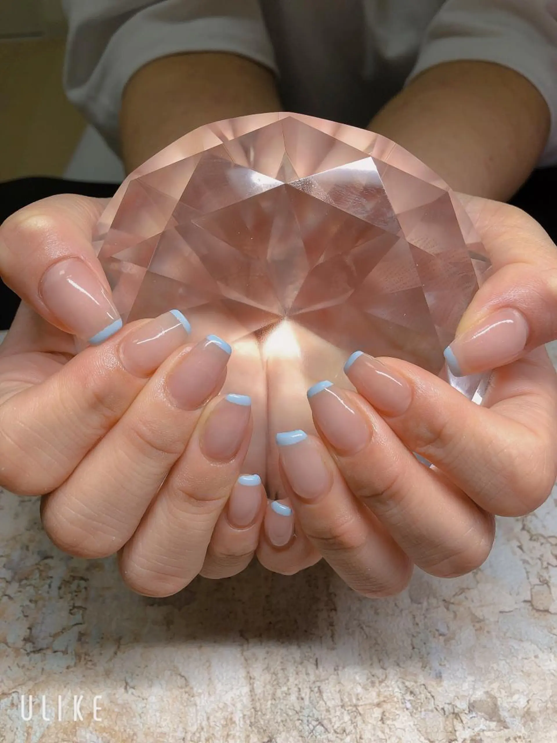 ネイル アートネイル フレンチネイル ジェルネイル グラデーション 韓国ネイル Nail room Bimano所属・Bimano seica♡+°のネイルデザイン