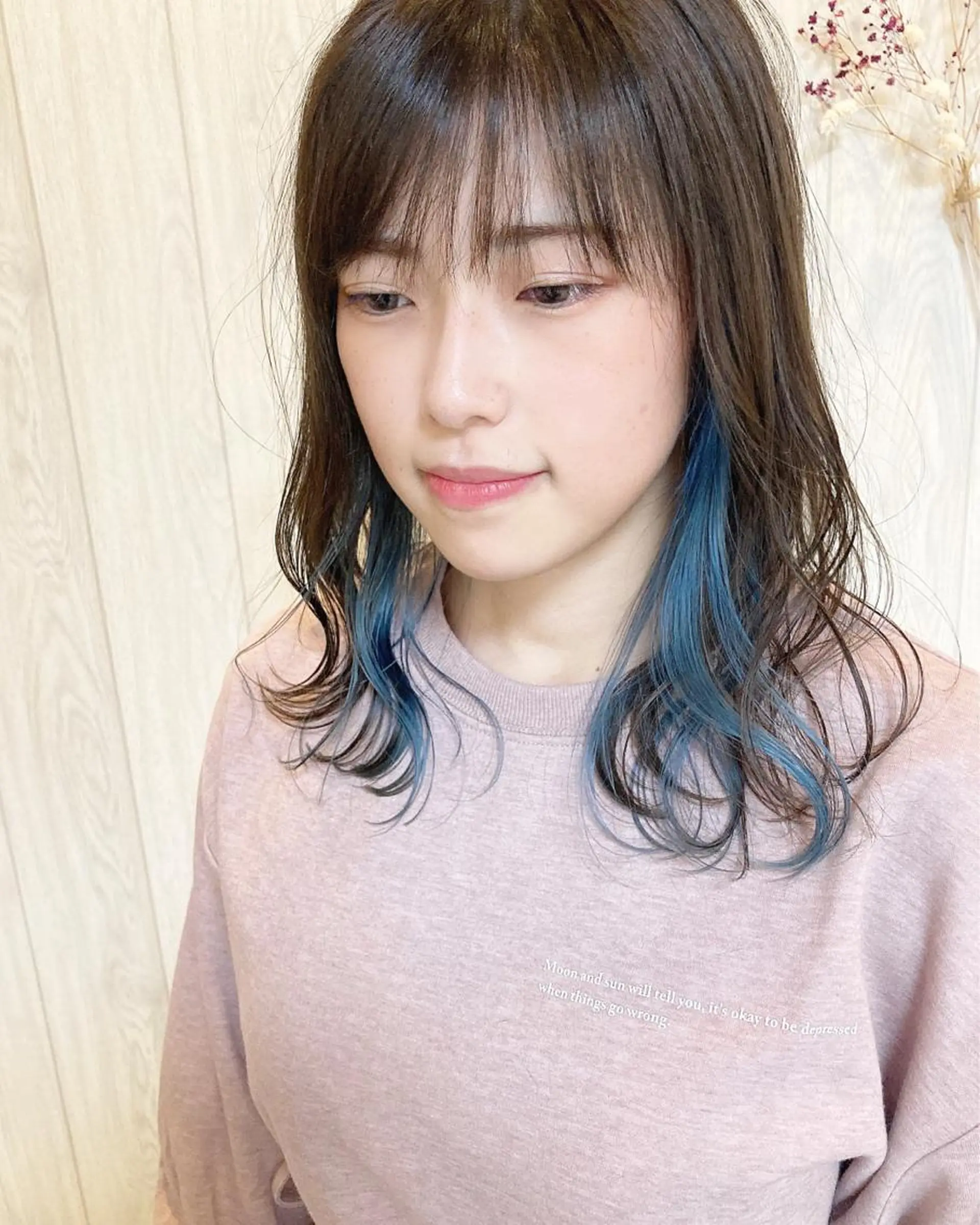セミロング カラー MERCI所属・マツモト コウダイのヘアスタイル