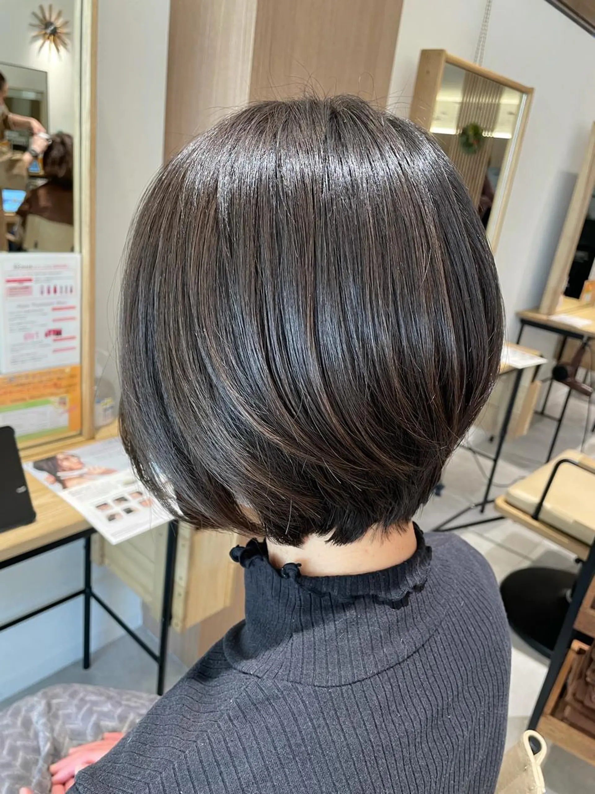 ショート ショートボブ ボブ ショートヘア カット ヘアカラー 高木 櫻のヘアスタイル