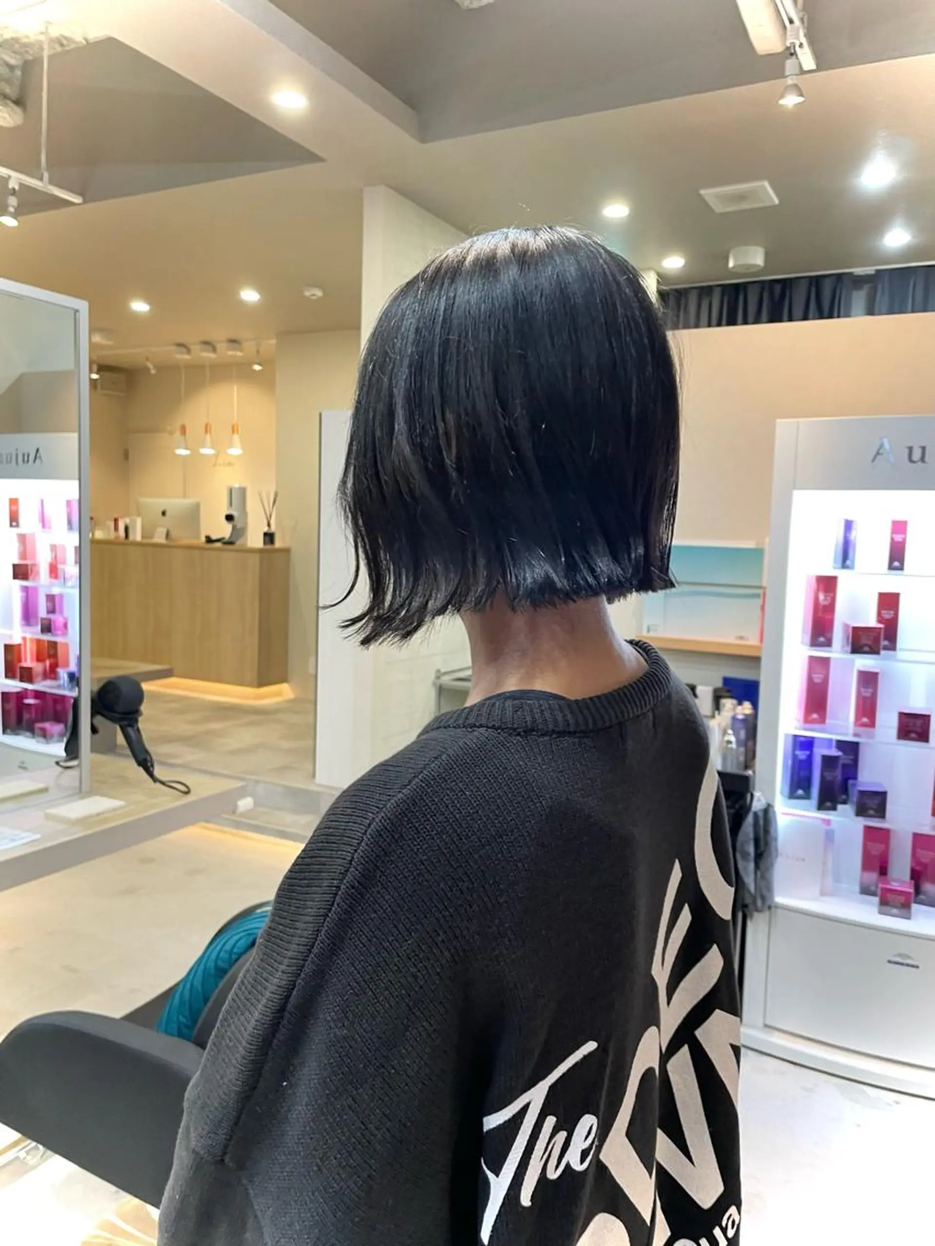 ショート 切りっぱなしボブ ボブ LUDIQUE【ルディック】所属・AKI ✄のヘアスタイル