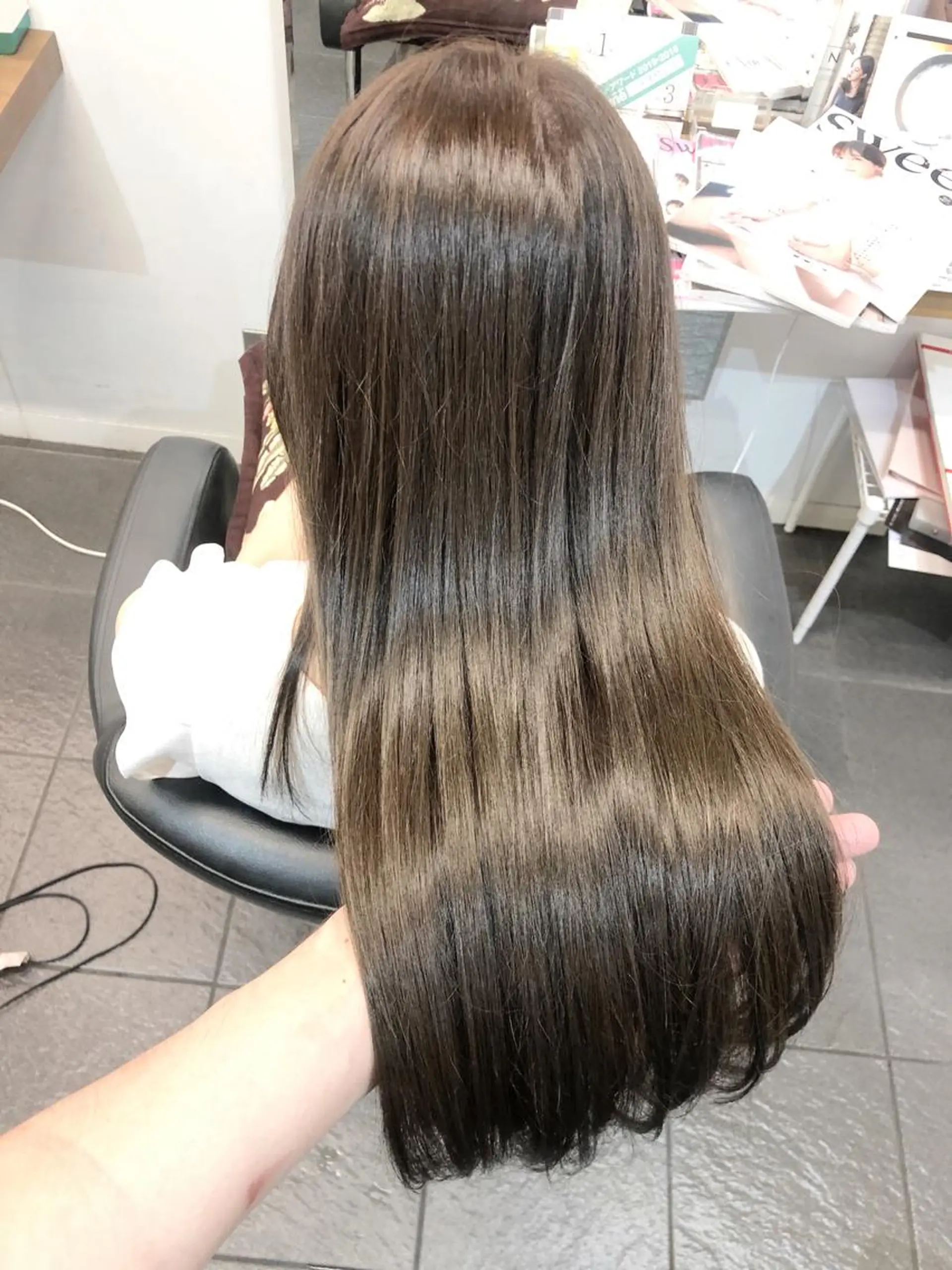 カラー アッシュ ラベンダーカラー ラベンダーアッシュ ヘアカラー トリートメント ヘッドスパ トップスタイリスト Yamato.hのヘアスタイル