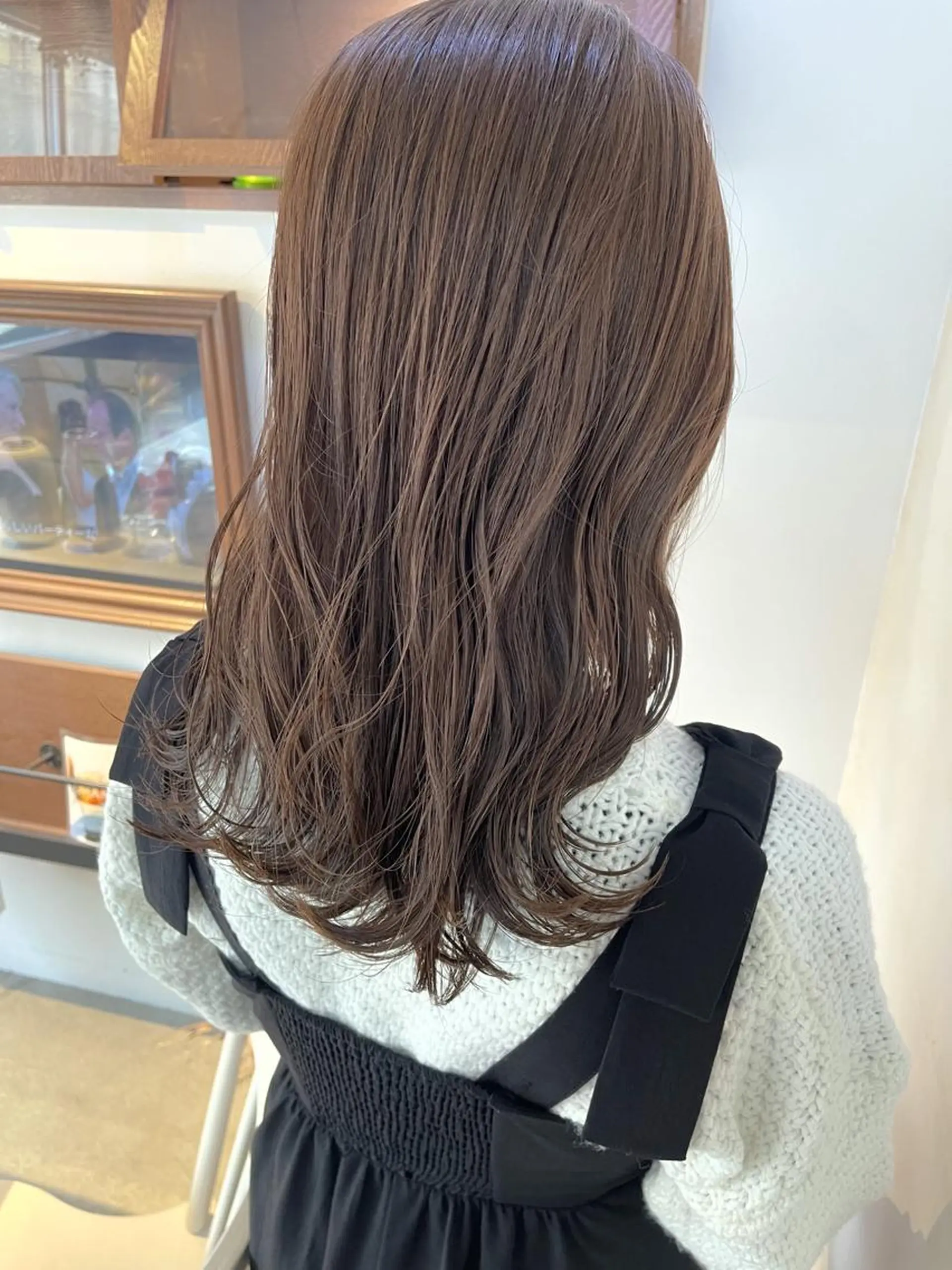 ロング カラー シンタニ ナオトのヘアスタイル