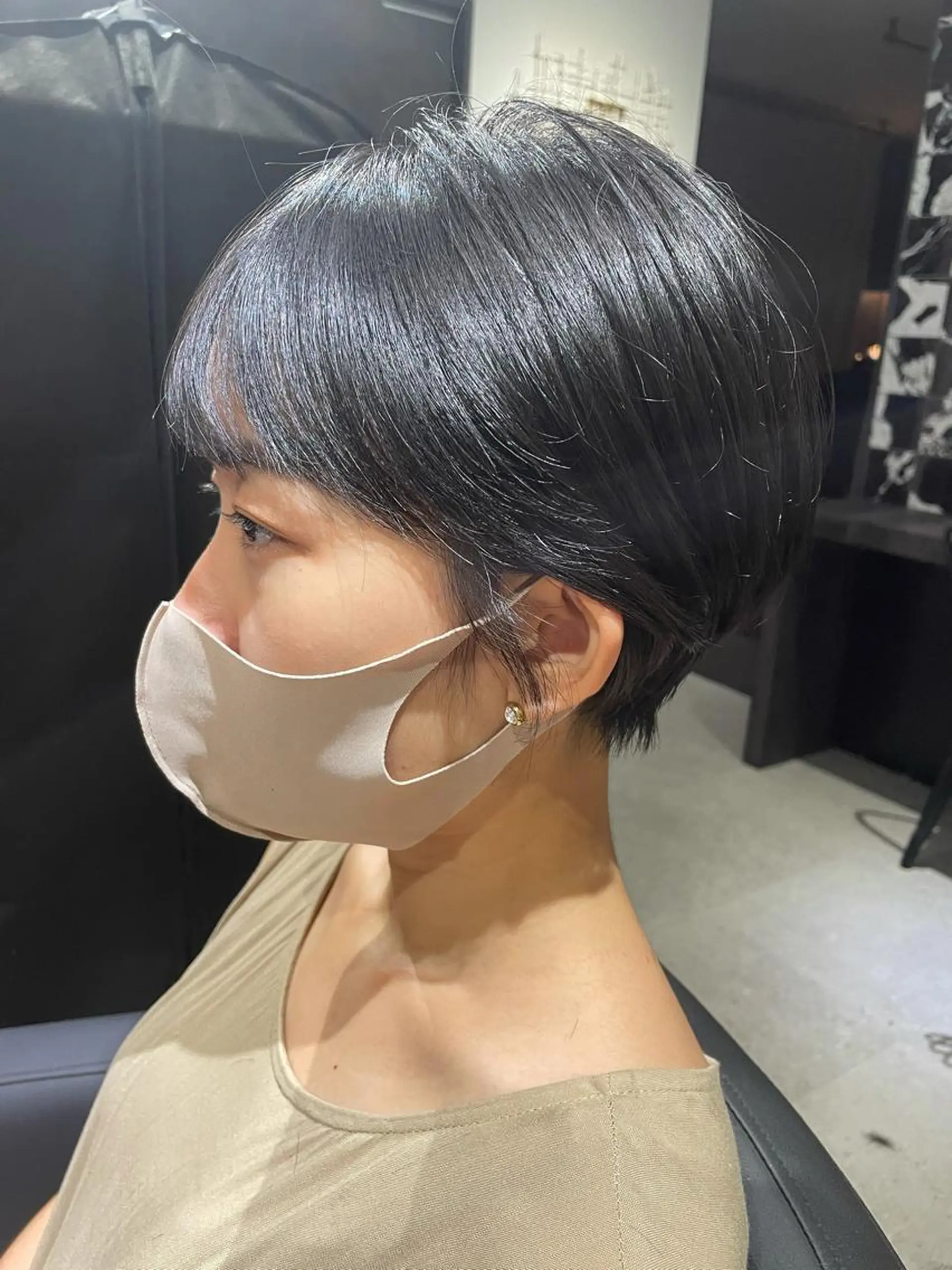 ショート ショートヘア One By The Ect所属・ショート/脱白髪染め ☆宇﨑悠実のヘアスタイル