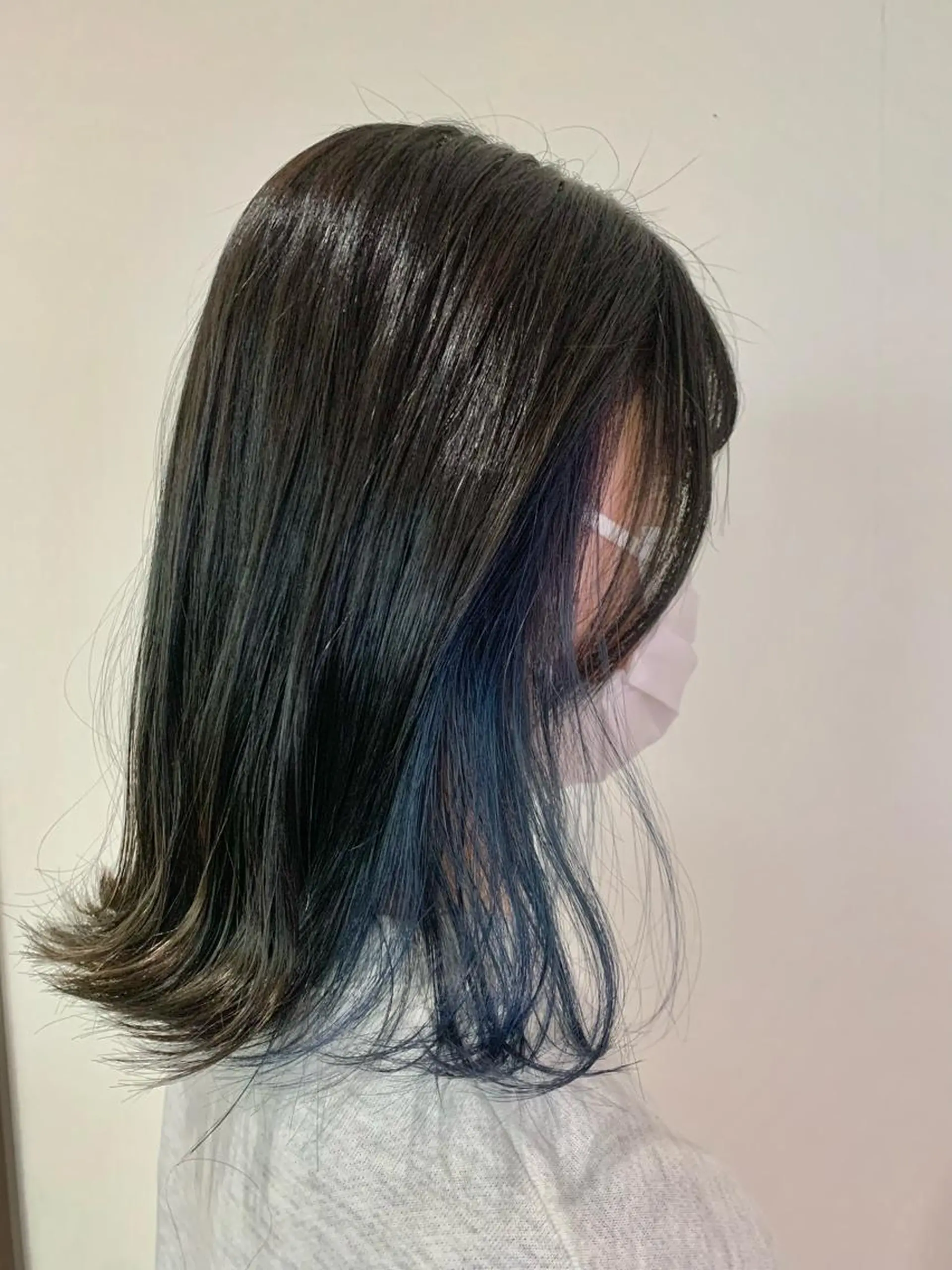 ミディアム カラー ブルーカラー ネイビーカラー 相澤 茉澄のマツエク・マツパデザイン