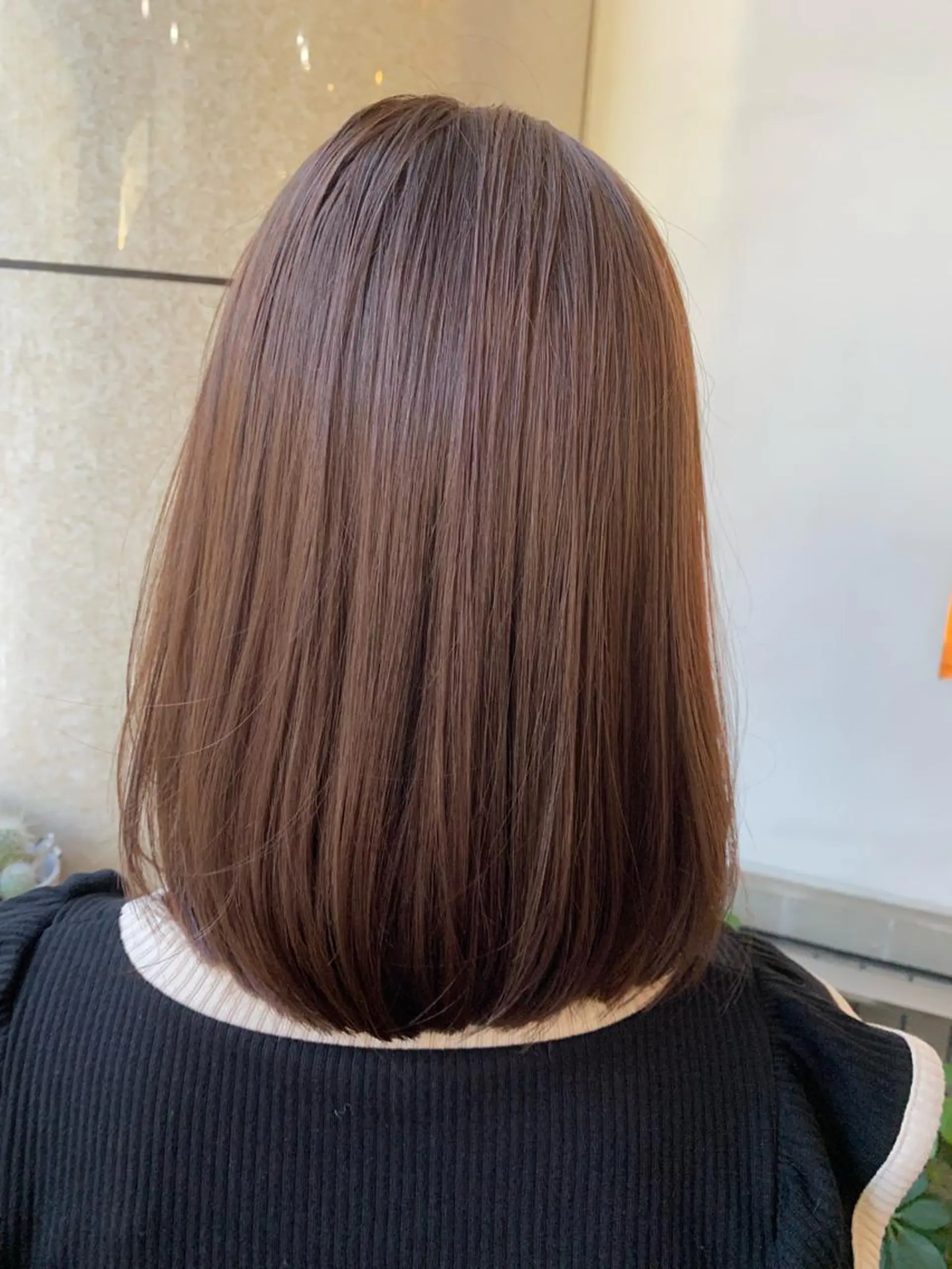 ミディアム カラー グレージュ 髪質改善 トリートメント 統括マネージャー/ 髪のドクター/前原悟のヘアスタイル