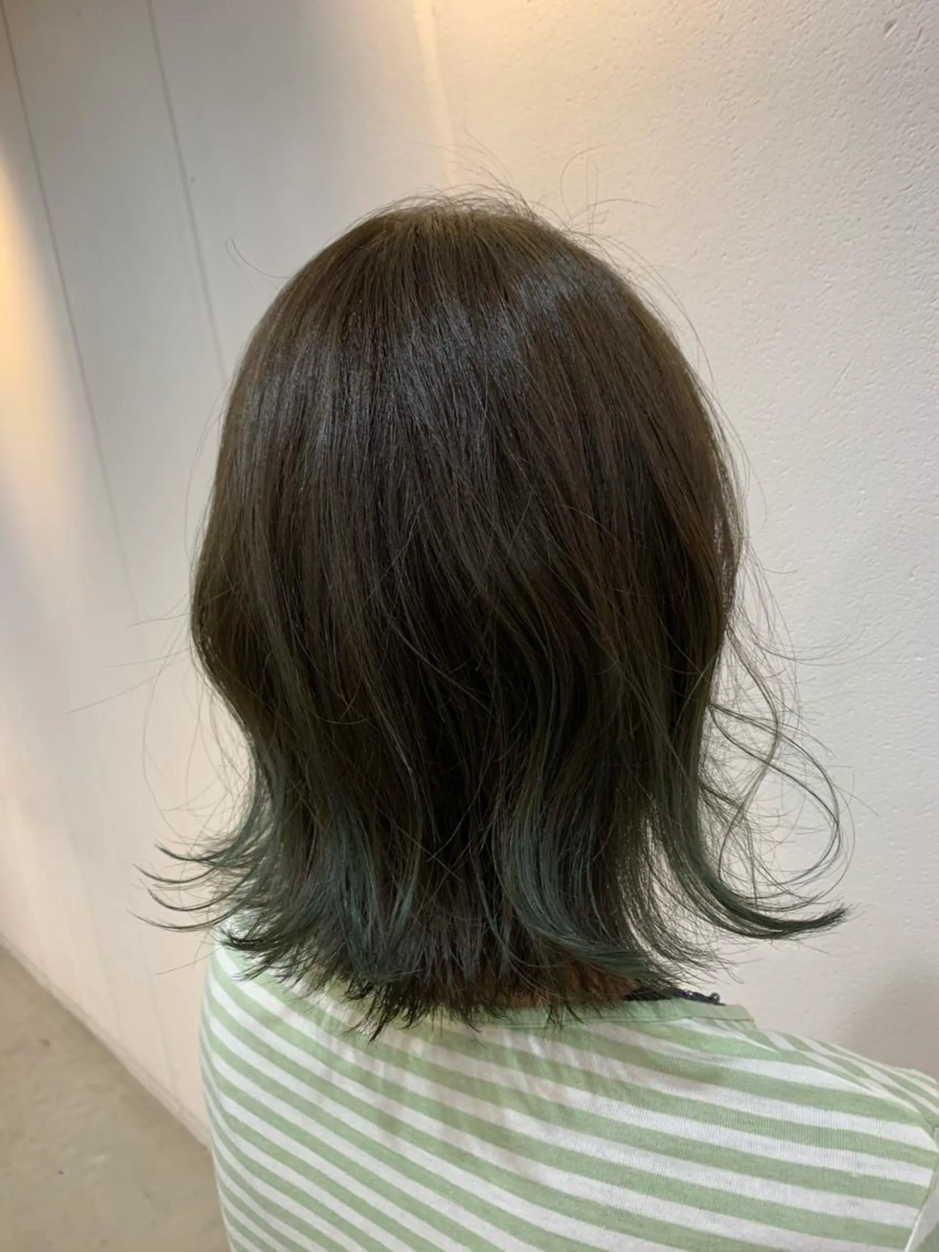 ミディアム カラー グラデーションカラー Lolonois梅田 /Okazaki:)のヘアスタイル