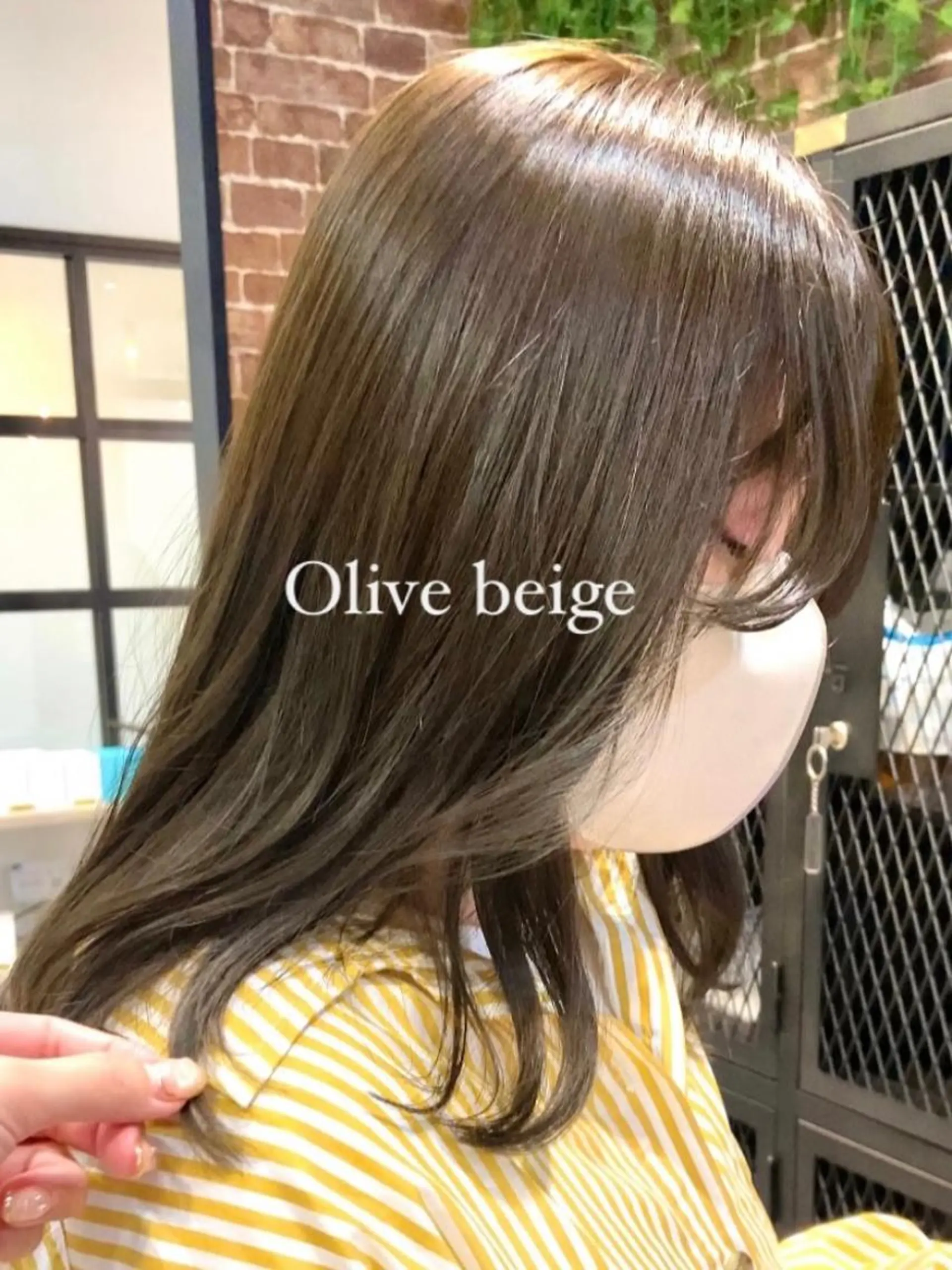 ミディアム カラー カット ヘアカラー トリートメント ERI  / newi町田のヘアスタイル