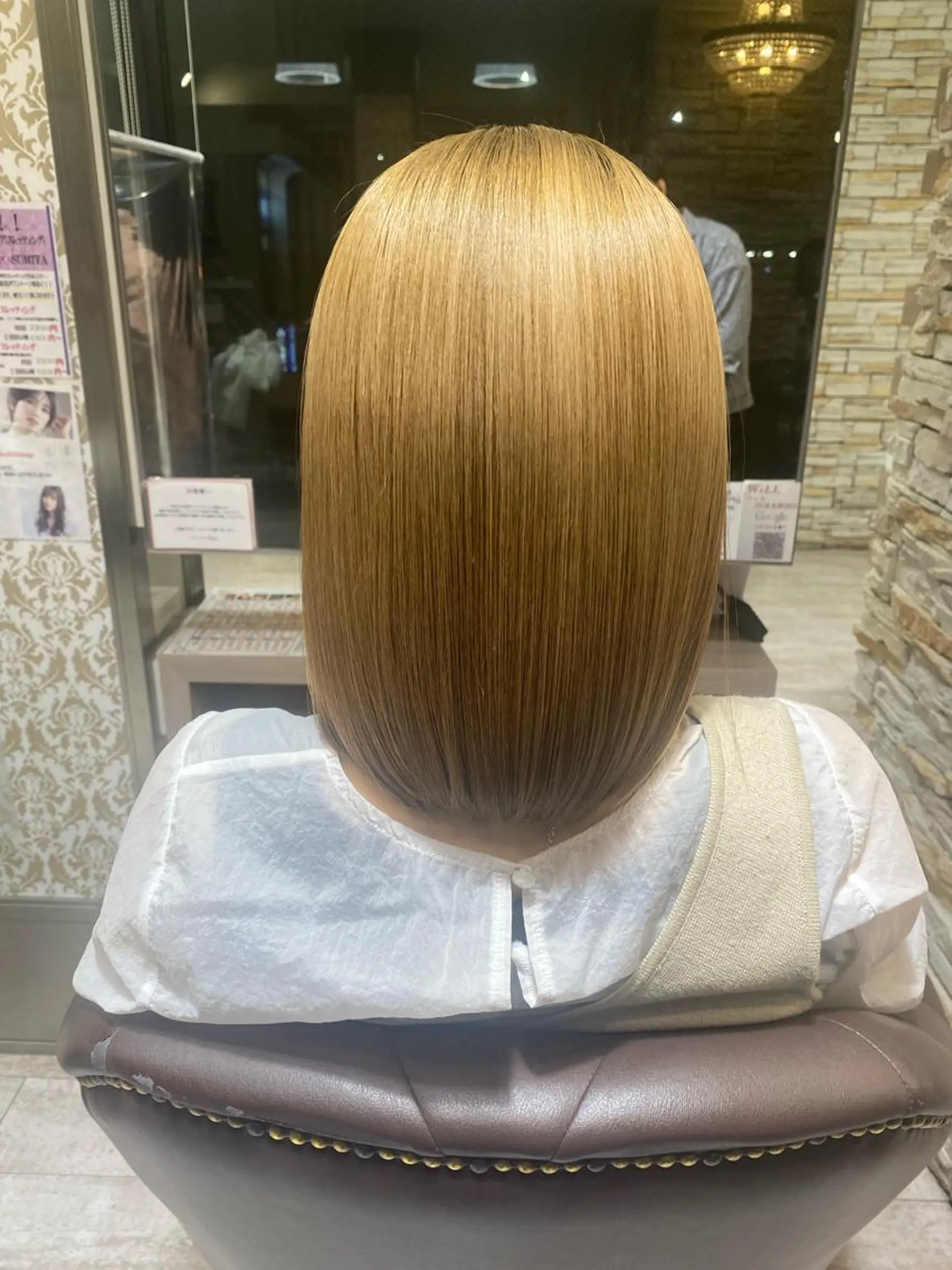 ミディアム トリートメント 髪質改善専門店 mariposa 森ノ宮店所属・鯉谷 僚 ／縮毛矯正のヘアスタイル