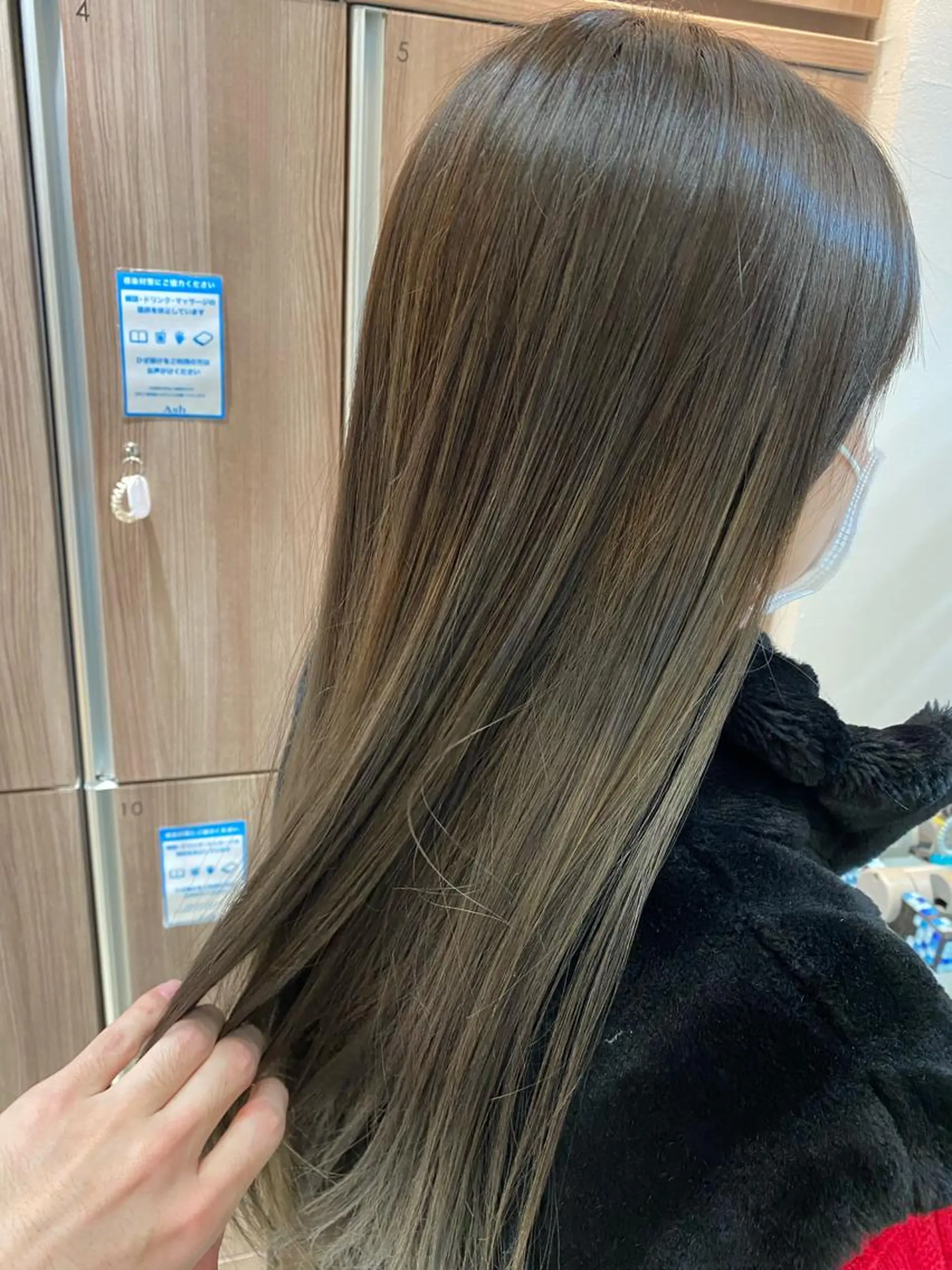 ロング カラー ヘアカラー トリートメント 佐々木 拓海のヘアスタイル