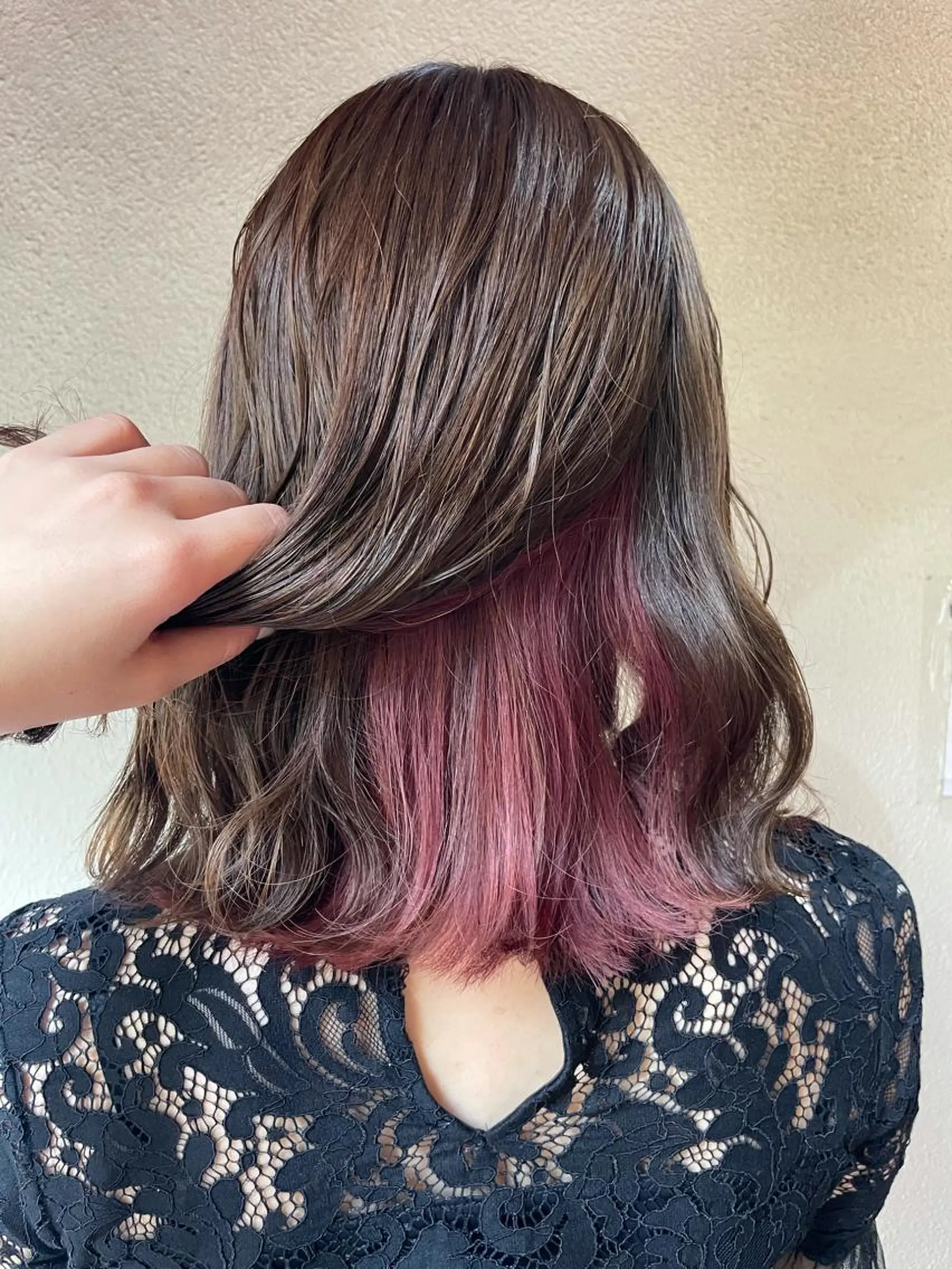 ミディアム 🦋プルエクステ ARISA🦋のヘアスタイル