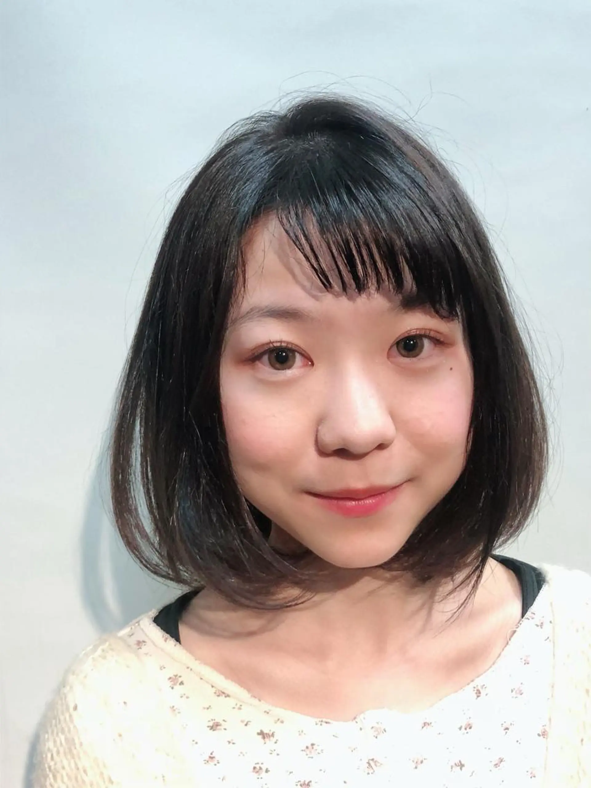 ミディアム カラー ボブ 髪質改善/艶カラー 塩野成一のヘアスタイル